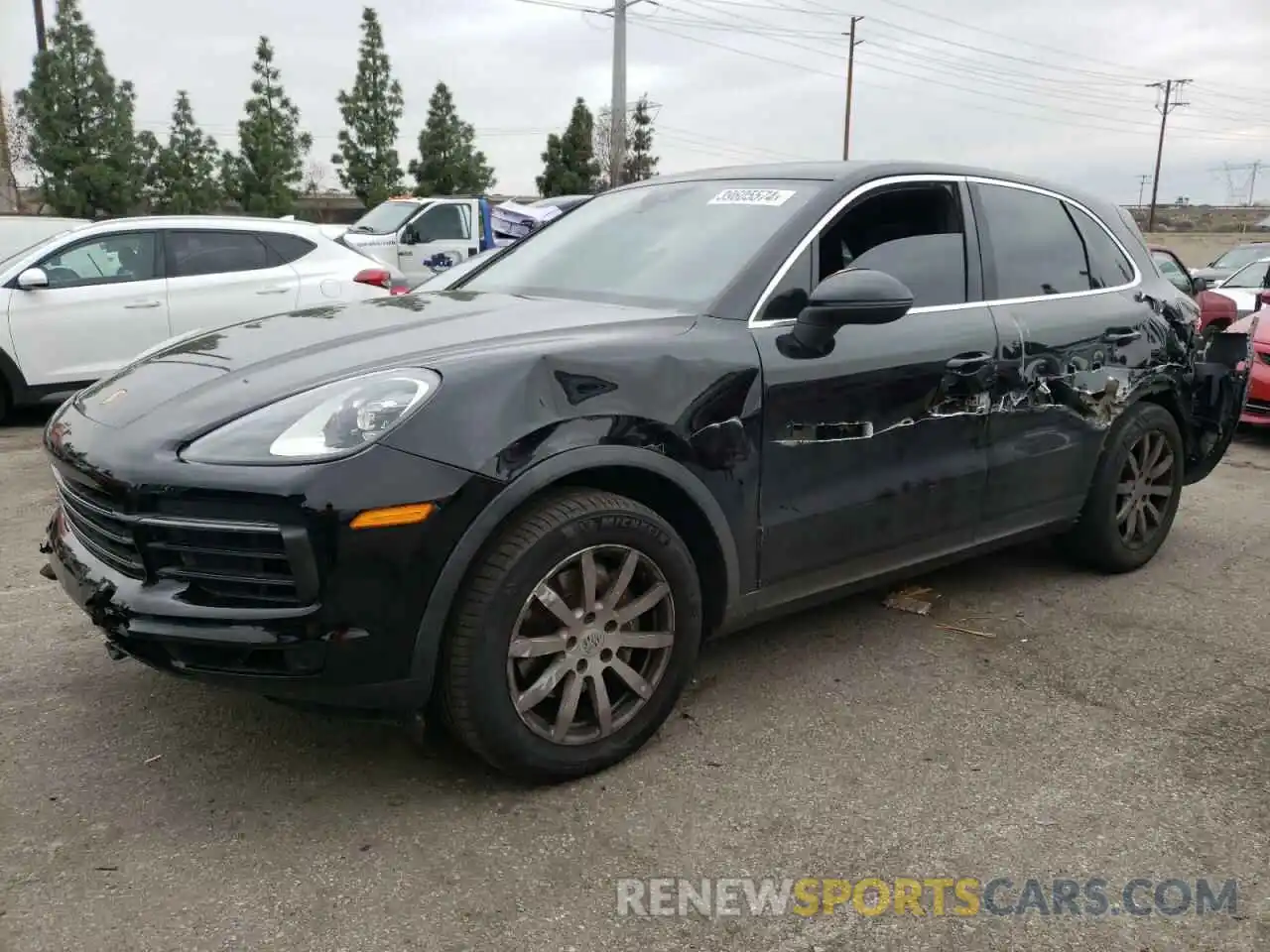 1 Photograph of a damaged car WP1AA2AY4KDA03608 PORSCHE CAYENNE 2019