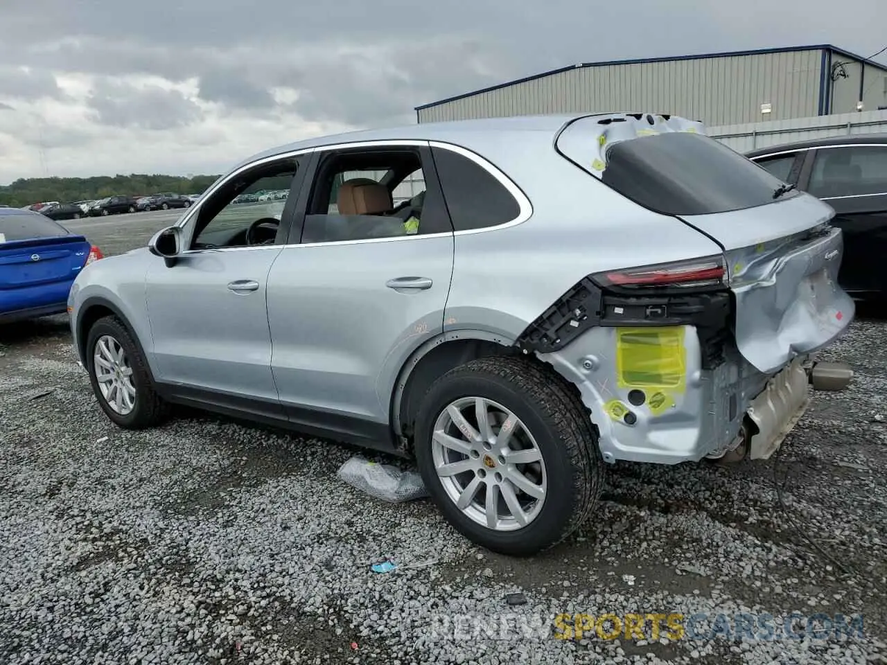 2 Photograph of a damaged car WP1AA2AY4KDA05469 PORSCHE CAYENNE 2019