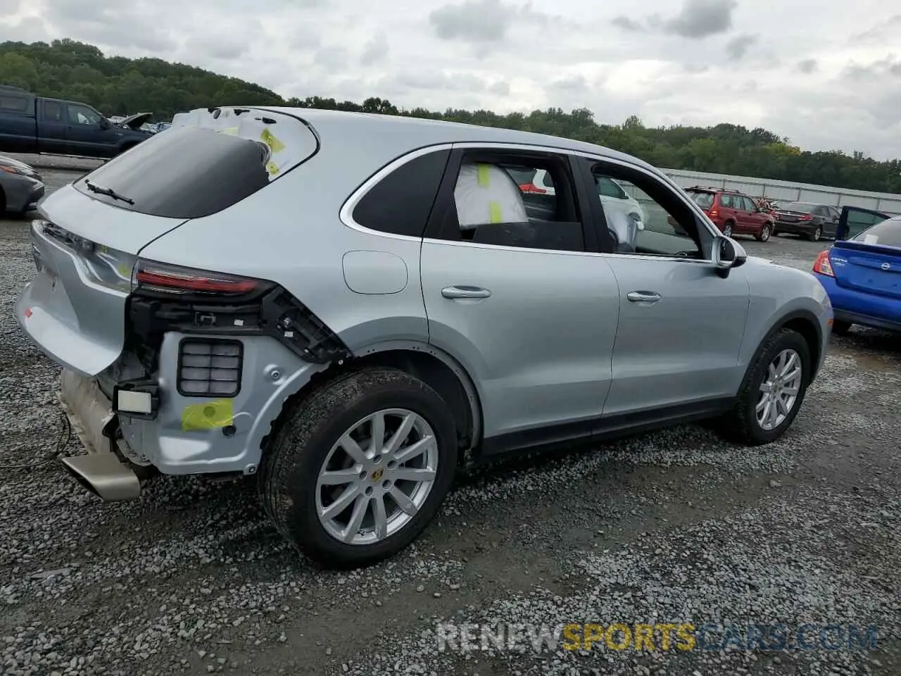 3 Photograph of a damaged car WP1AA2AY4KDA05469 PORSCHE CAYENNE 2019