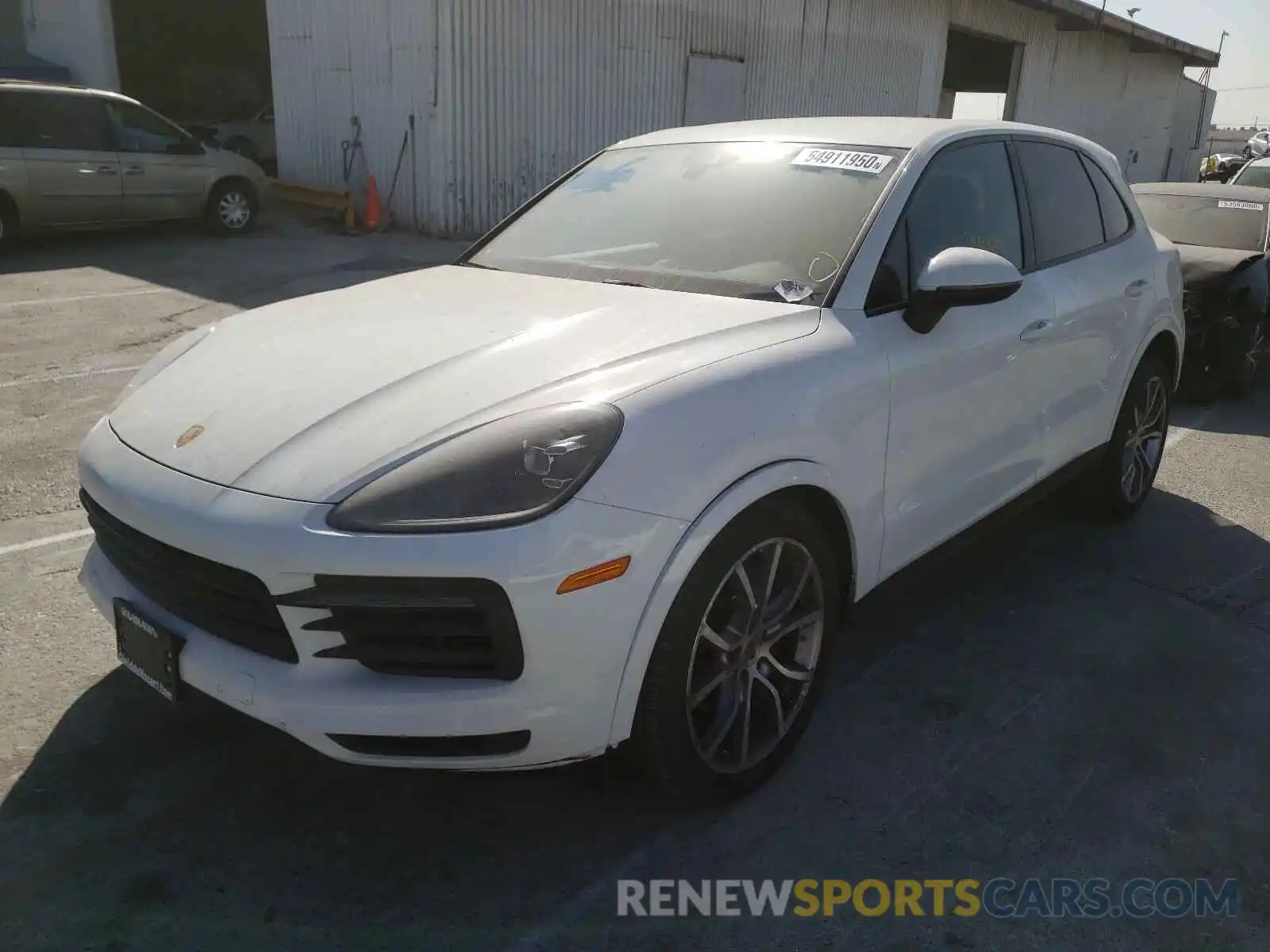 2 Photograph of a damaged car WP1AA2AY4KDA09070 PORSCHE CAYENNE 2019