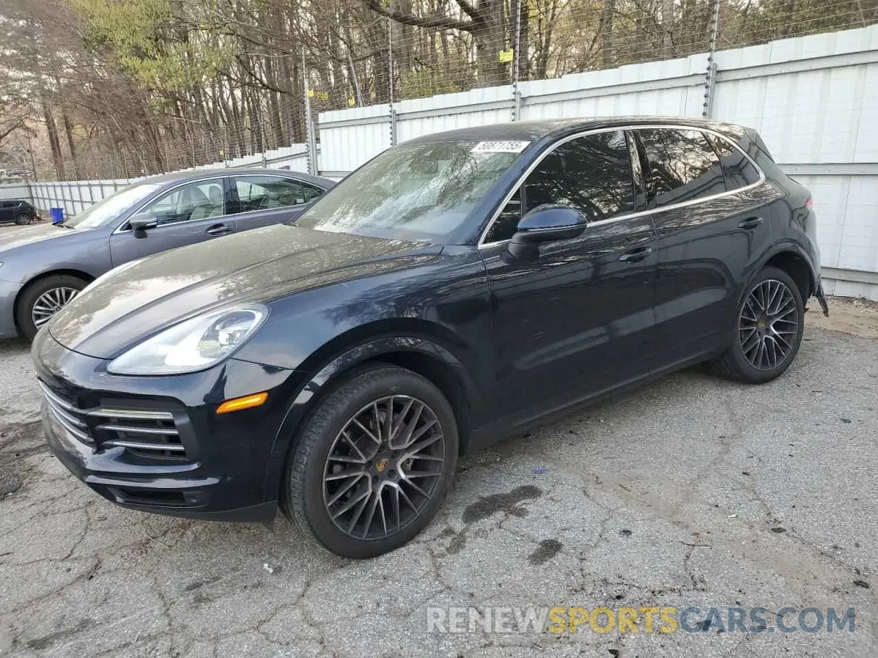 1 Photograph of a damaged car WP1AA2AY4KDA09845 PORSCHE CAYENNE 2019