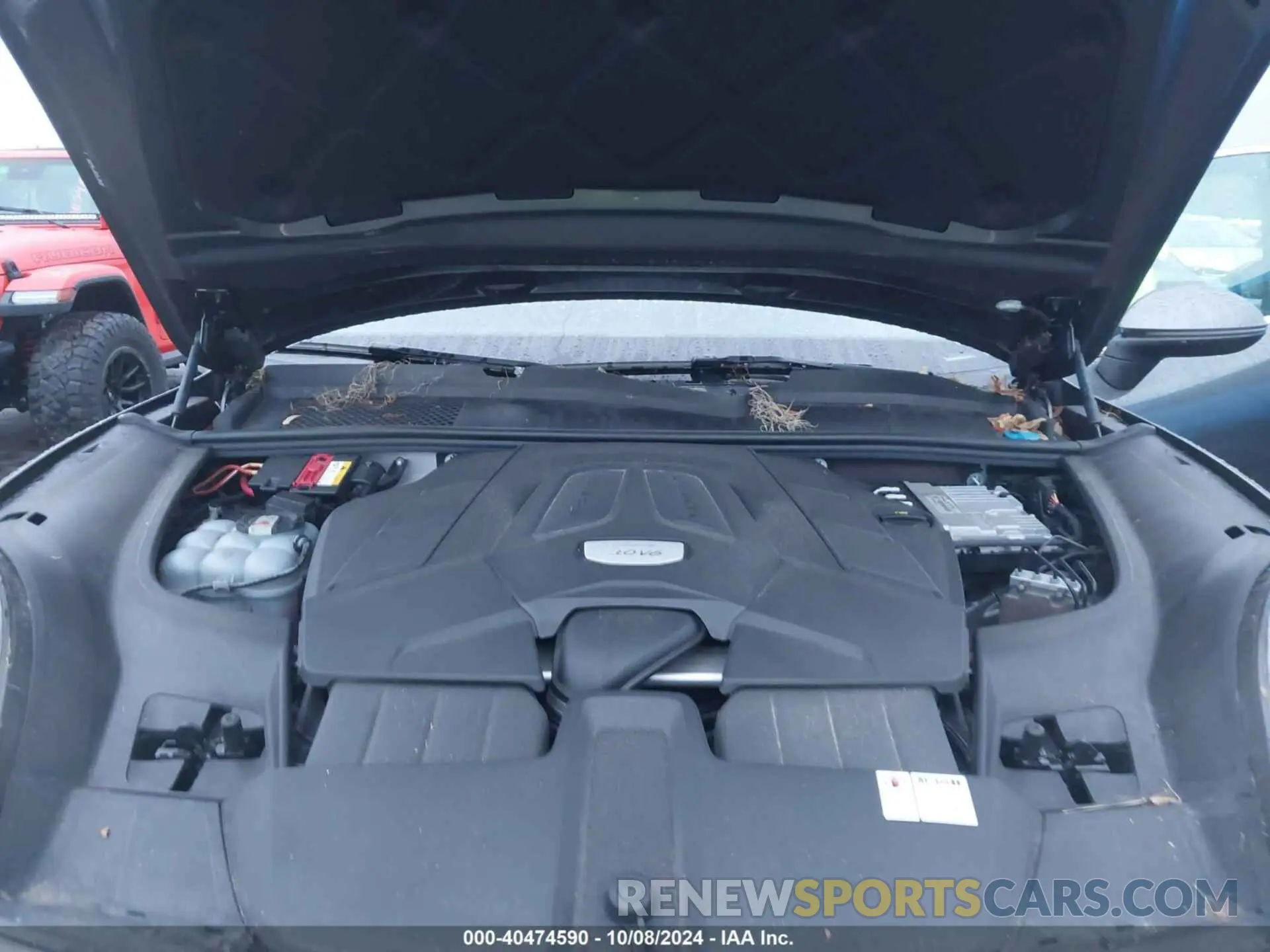10 Photograph of a damaged car WP1AA2AY4KDA12860 PORSCHE CAYENNE 2019