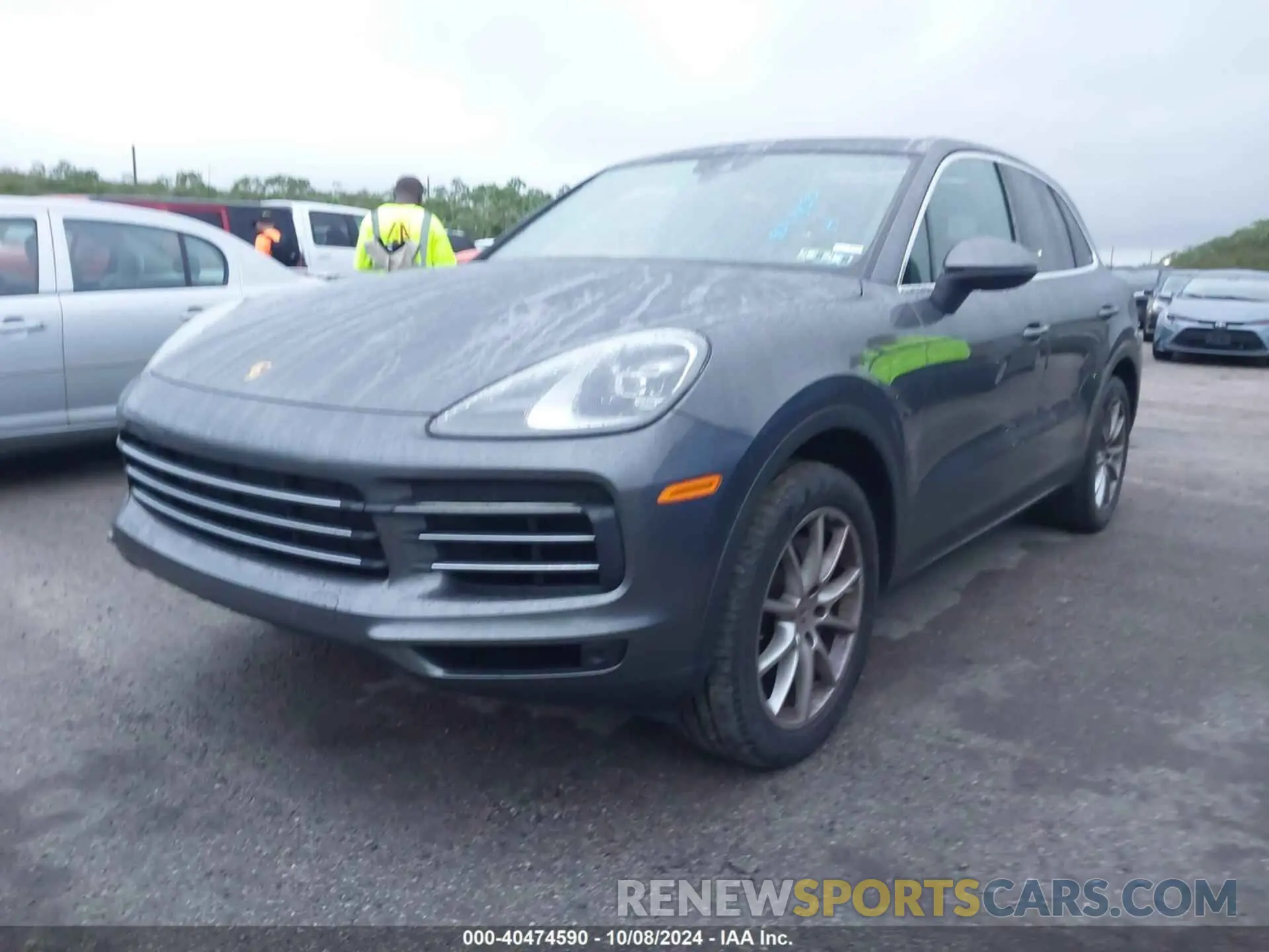 2 Photograph of a damaged car WP1AA2AY4KDA12860 PORSCHE CAYENNE 2019