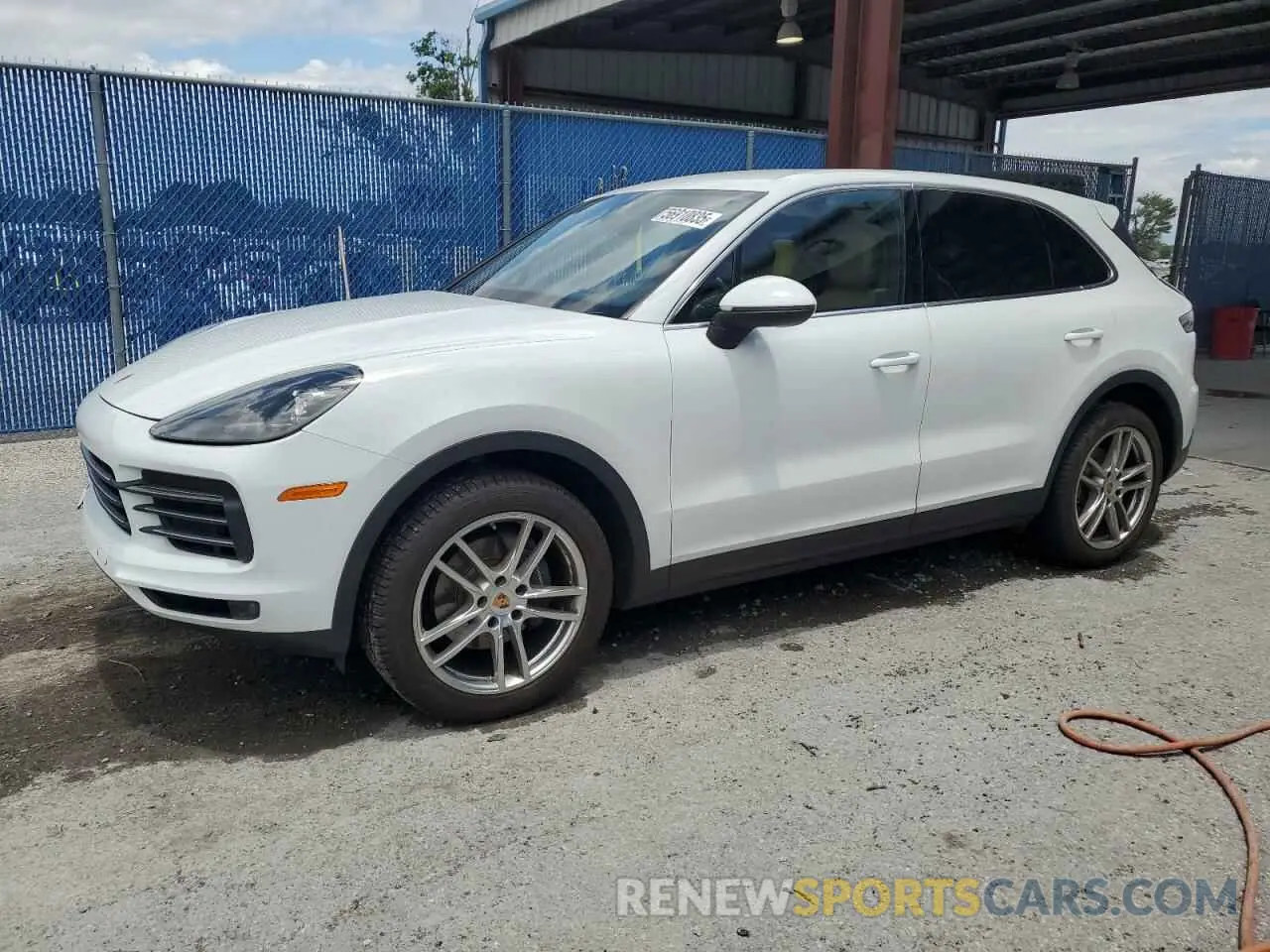 1 Photograph of a damaged car WP1AA2AY4KDA18514 PORSCHE CAYENNE 2019