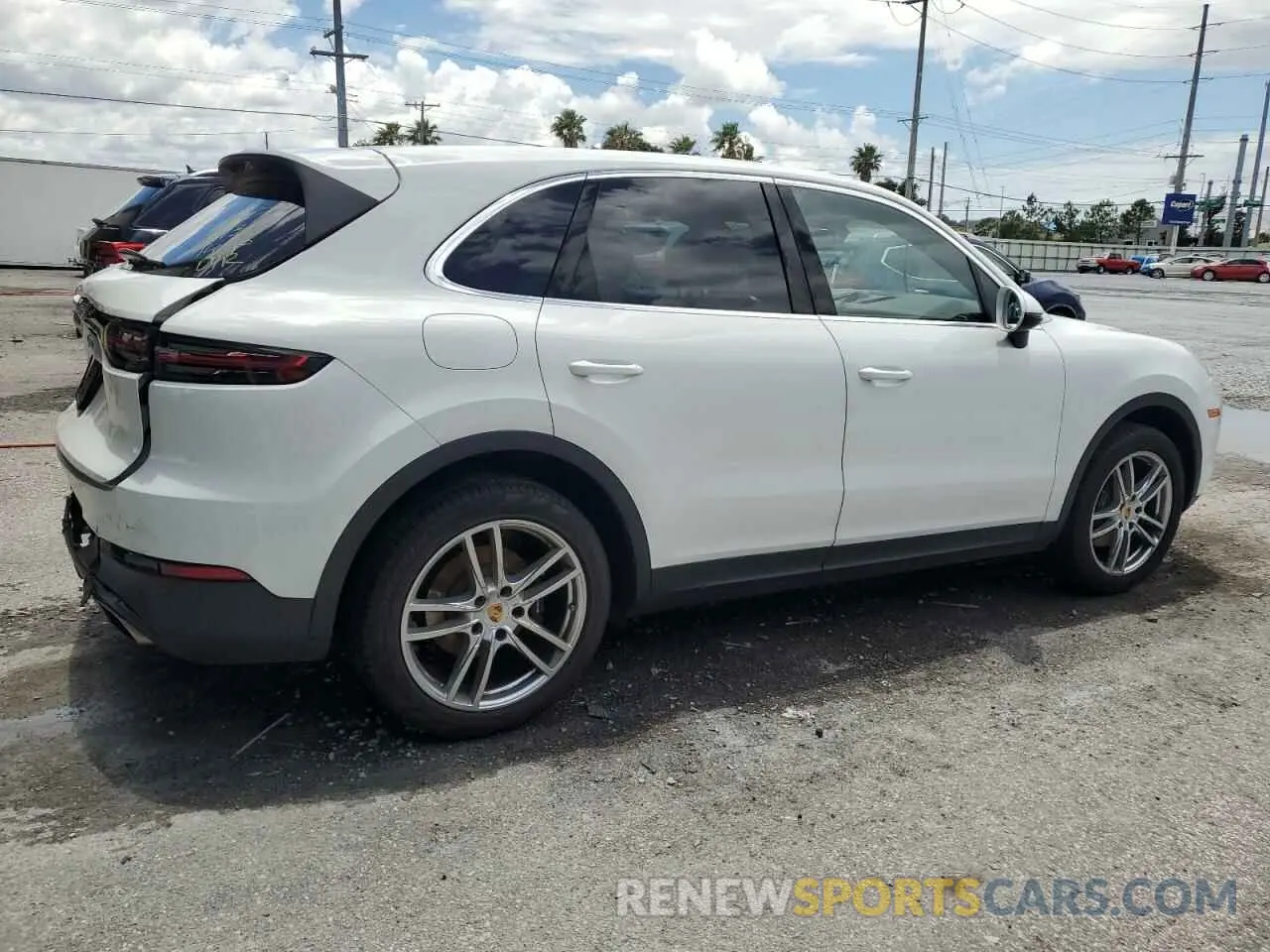 3 Photograph of a damaged car WP1AA2AY4KDA18514 PORSCHE CAYENNE 2019