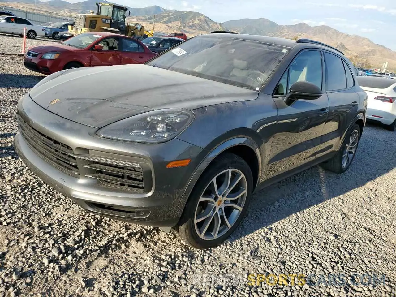 1 Photograph of a damaged car WP1AA2AY5KDA06100 PORSCHE CAYENNE 2019