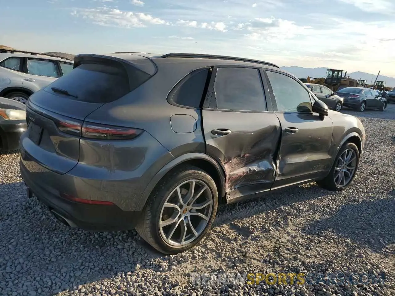 3 Photograph of a damaged car WP1AA2AY5KDA06100 PORSCHE CAYENNE 2019