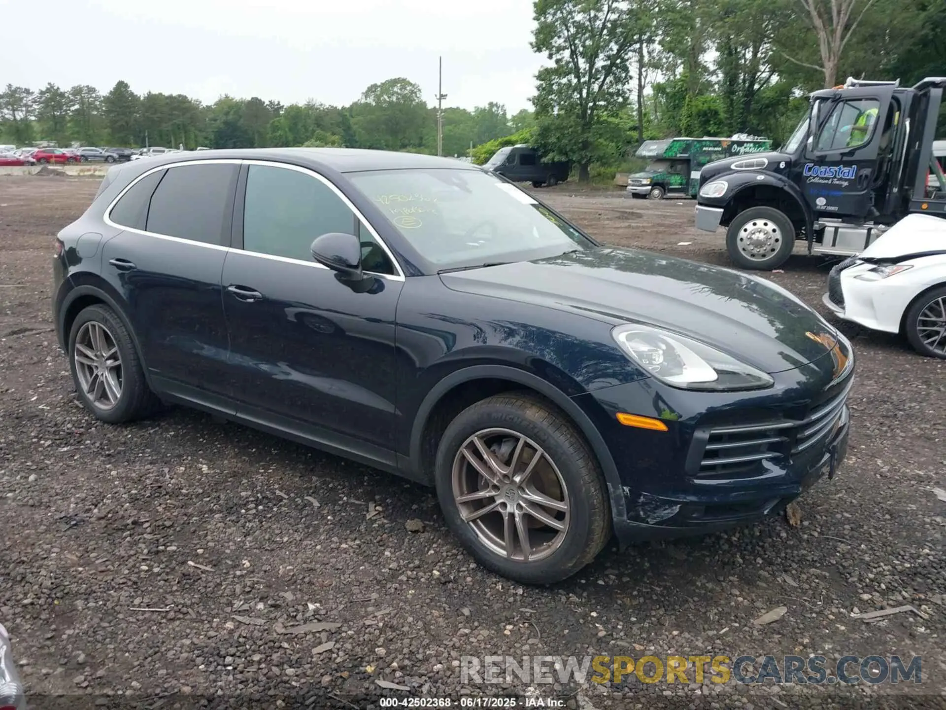 1 Photograph of a damaged car WP1AA2AY5KDA17503 PORSCHE CAYENNE 2019