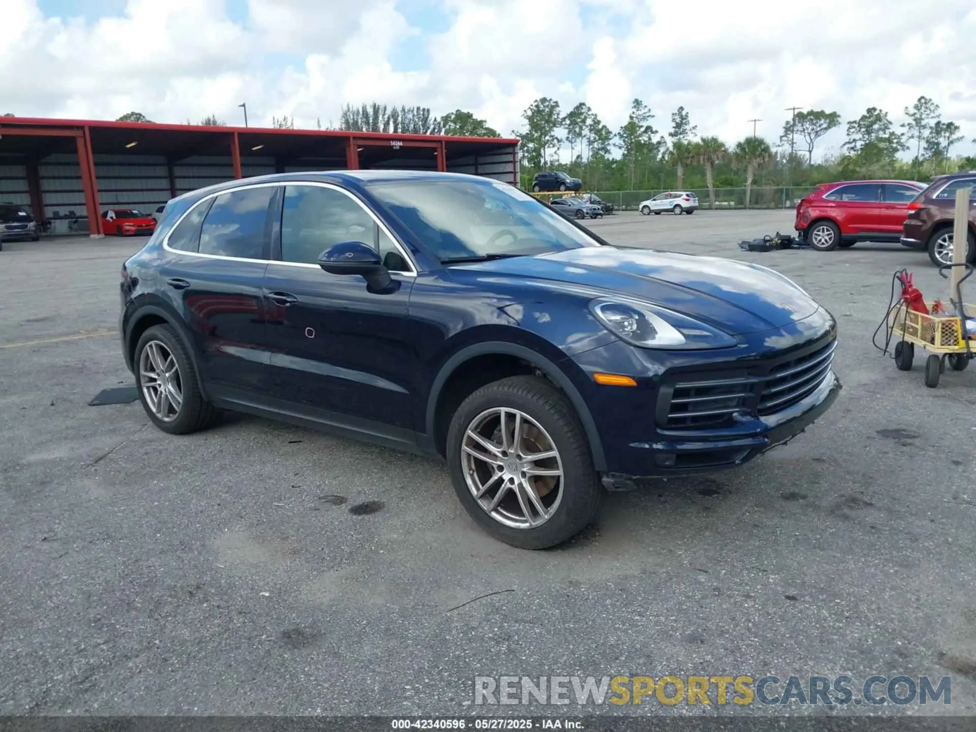 1 Photograph of a damaged car WP1AA2AY6KDA01777 PORSCHE CAYENNE 2019
