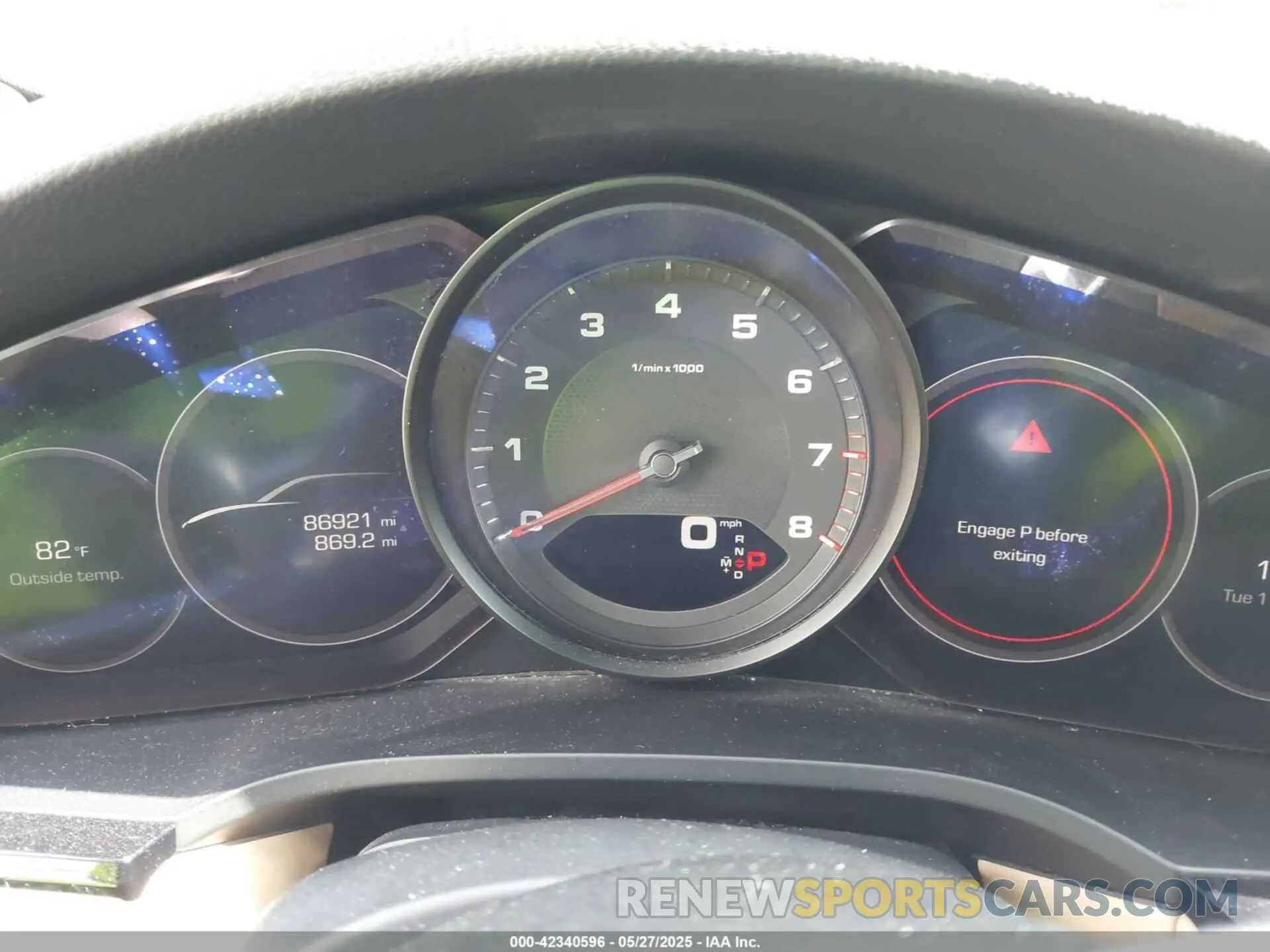 7 Photograph of a damaged car WP1AA2AY6KDA01777 PORSCHE CAYENNE 2019