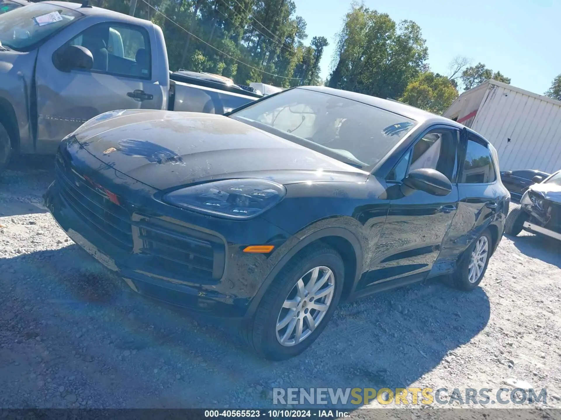 2 Photograph of a damaged car WP1AA2AY6KDA02346 PORSCHE CAYENNE 2019