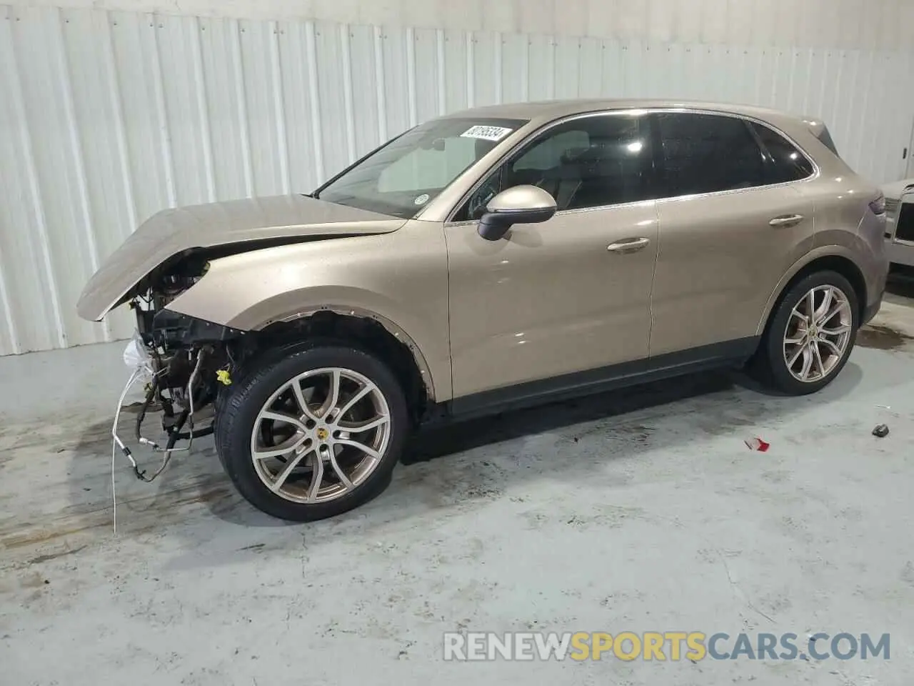 1 Photograph of a damaged car WP1AA2AY6KDA04730 PORSCHE CAYENNE 2019