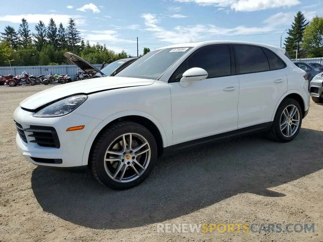 1 Photograph of a damaged car WP1AA2AY6KDA13895 PORSCHE CAYENNE 2019