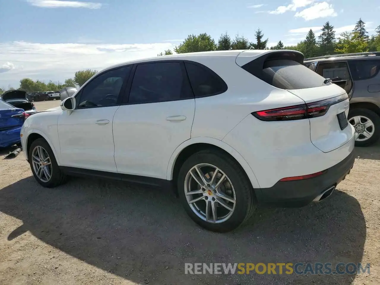 2 Photograph of a damaged car WP1AA2AY6KDA13895 PORSCHE CAYENNE 2019