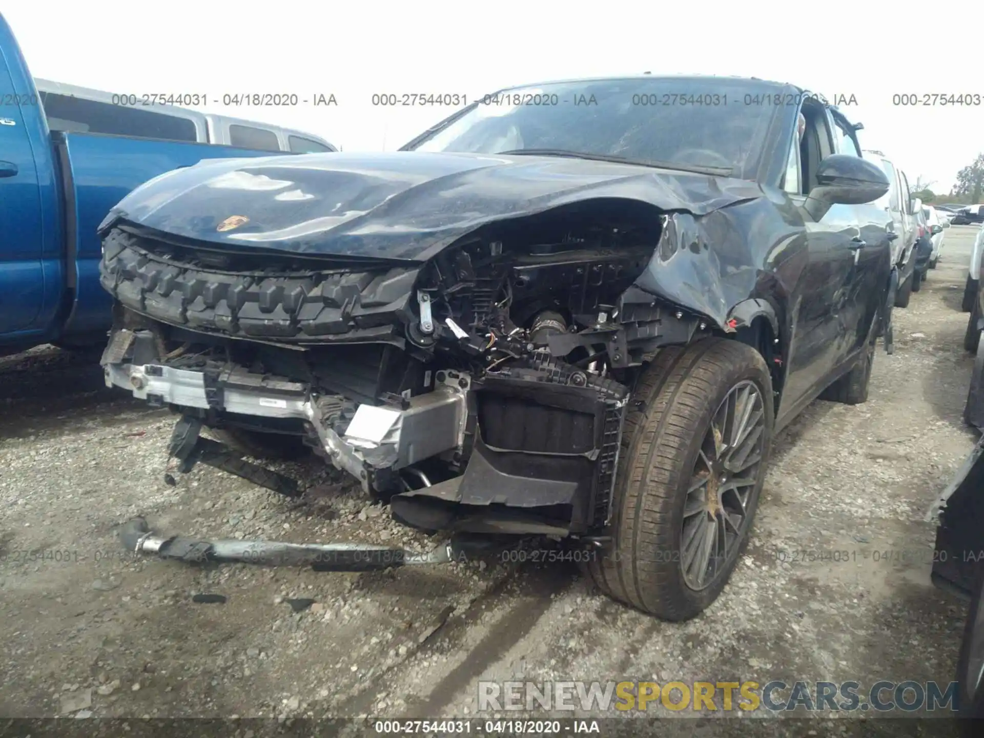 2 Photograph of a damaged car WP1AA2AY6KDA15758 PORSCHE CAYENNE 2019