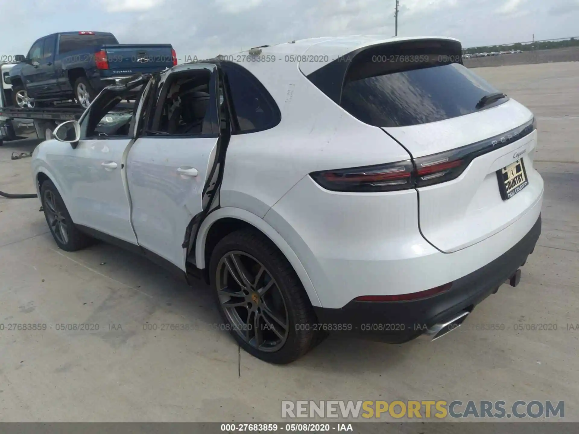 3 Photograph of a damaged car WP1AA2AY7KDA17499 PORSCHE CAYENNE 2019