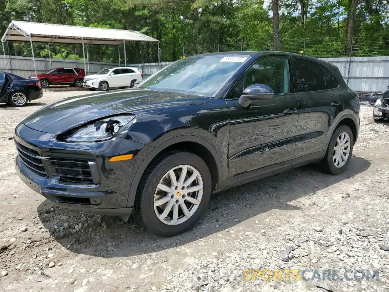 1 Photograph of a damaged car WP1AA2AY8KDA04454 PORSCHE CAYENNE 2019