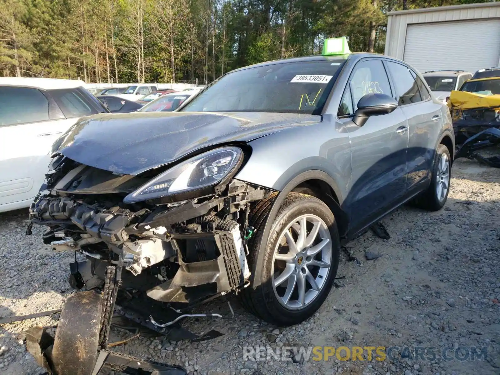 2 Photograph of a damaged car WP1AA2AY8KDA07760 PORSCHE CAYENNE 2019