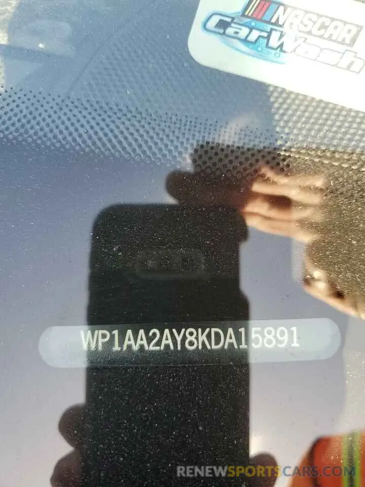 14 Photograph of a damaged car WP1AA2AY8KDA15891 PORSCHE CAYENNE 2019