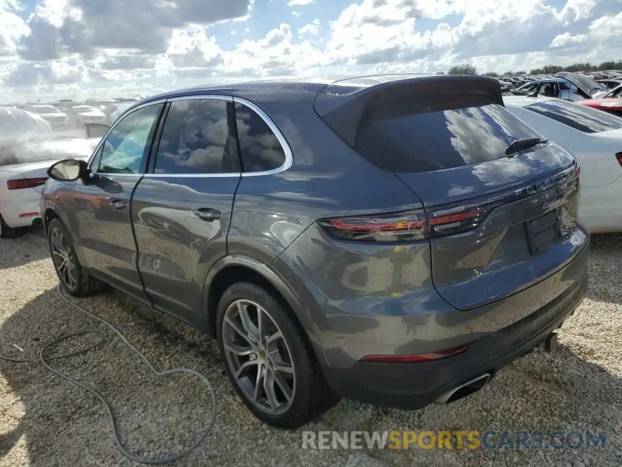 2 Photograph of a damaged car WP1AA2AY8KDA15891 PORSCHE CAYENNE 2019
