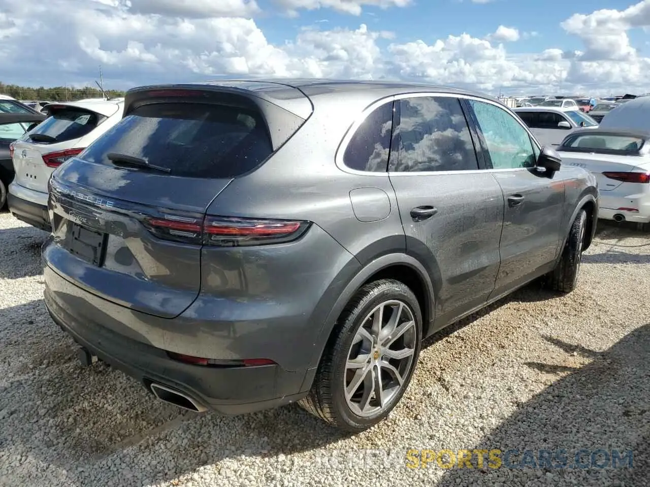 3 Photograph of a damaged car WP1AA2AY8KDA15891 PORSCHE CAYENNE 2019
