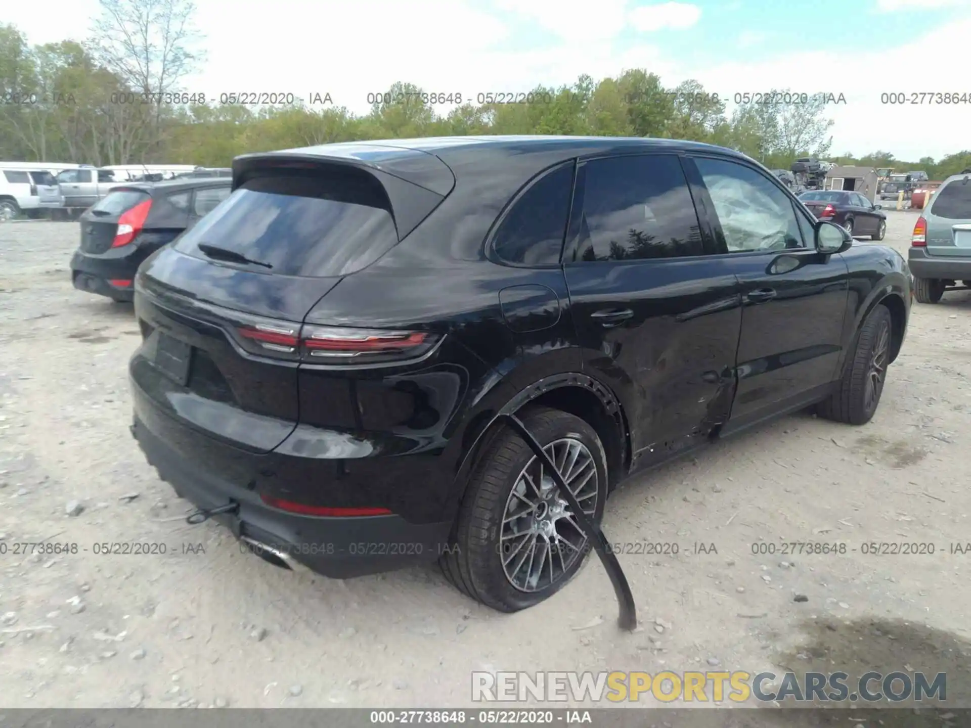 4 Photograph of a damaged car WP1AA2AY8KDA17561 PORSCHE CAYENNE 2019