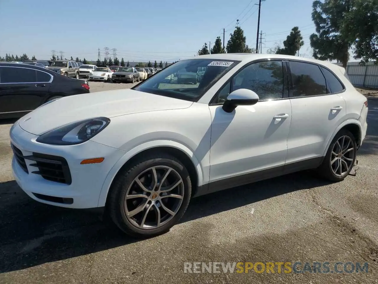 1 Photograph of a damaged car WP1AA2AY8KDA18516 PORSCHE CAYENNE 2019
