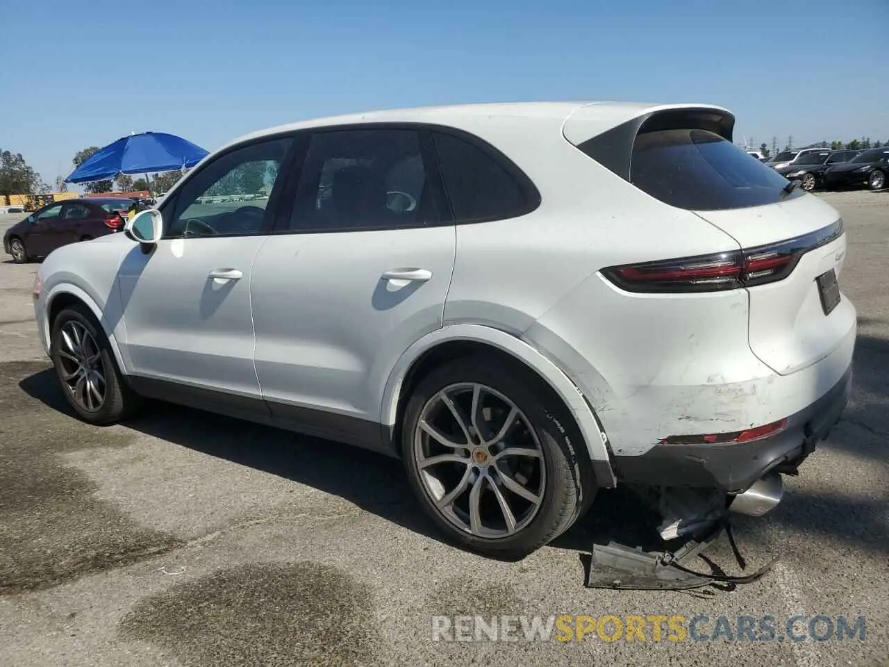 2 Photograph of a damaged car WP1AA2AY8KDA18516 PORSCHE CAYENNE 2019