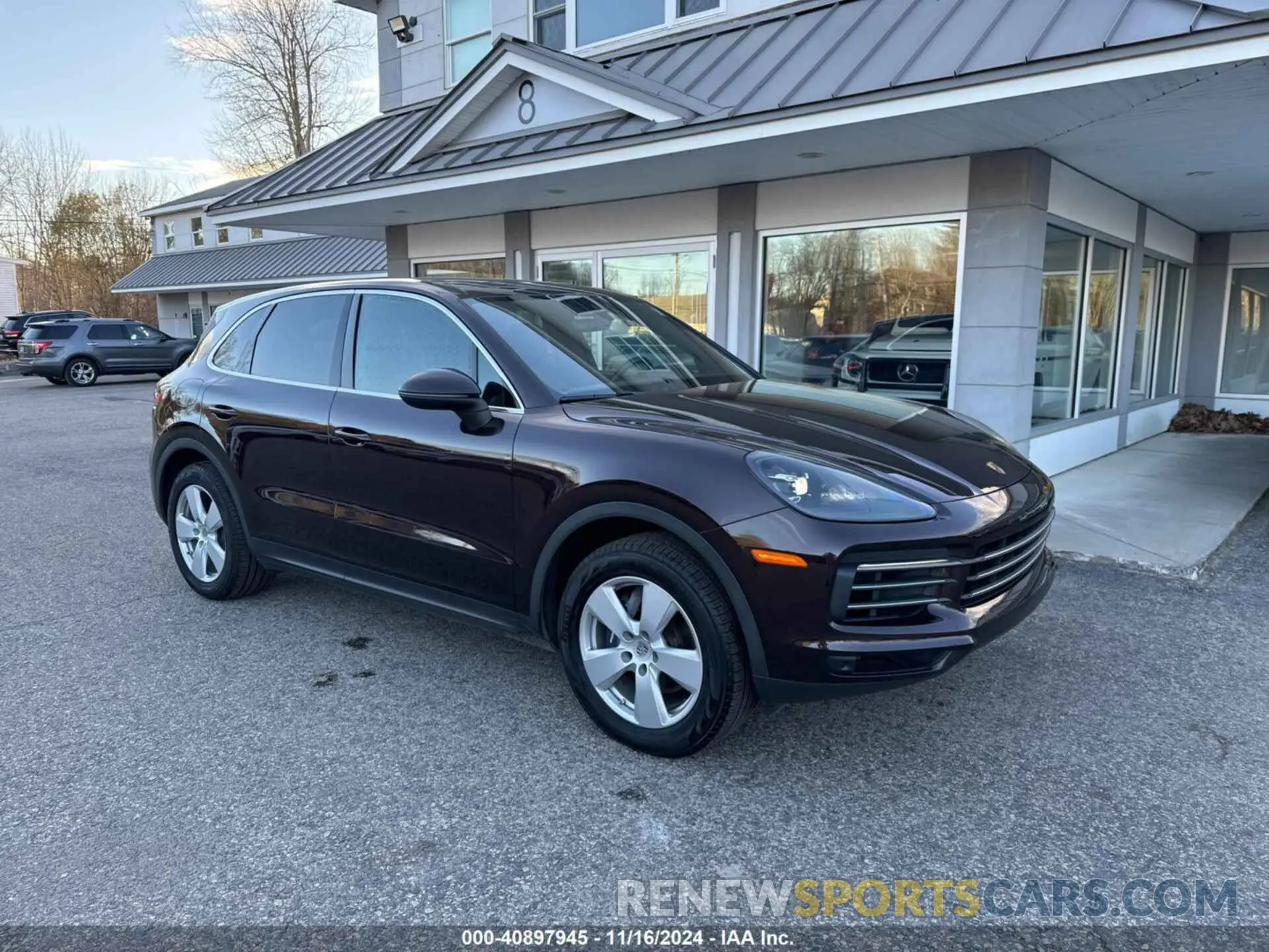 1 Photograph of a damaged car WP1AA2AY9KDA01627 PORSCHE CAYENNE 2019