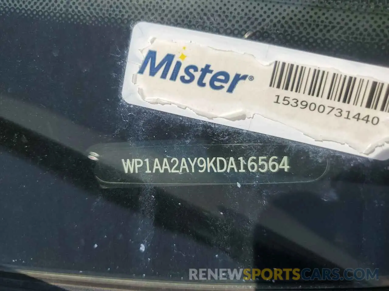 14 Photograph of a damaged car WP1AA2AY9KDA16564 PORSCHE CAYENNE 2019