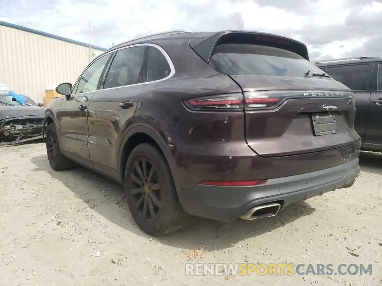 3 Photograph of a damaged car WP1AA2AYXKDA08344 PORSCHE CAYENNE 2019