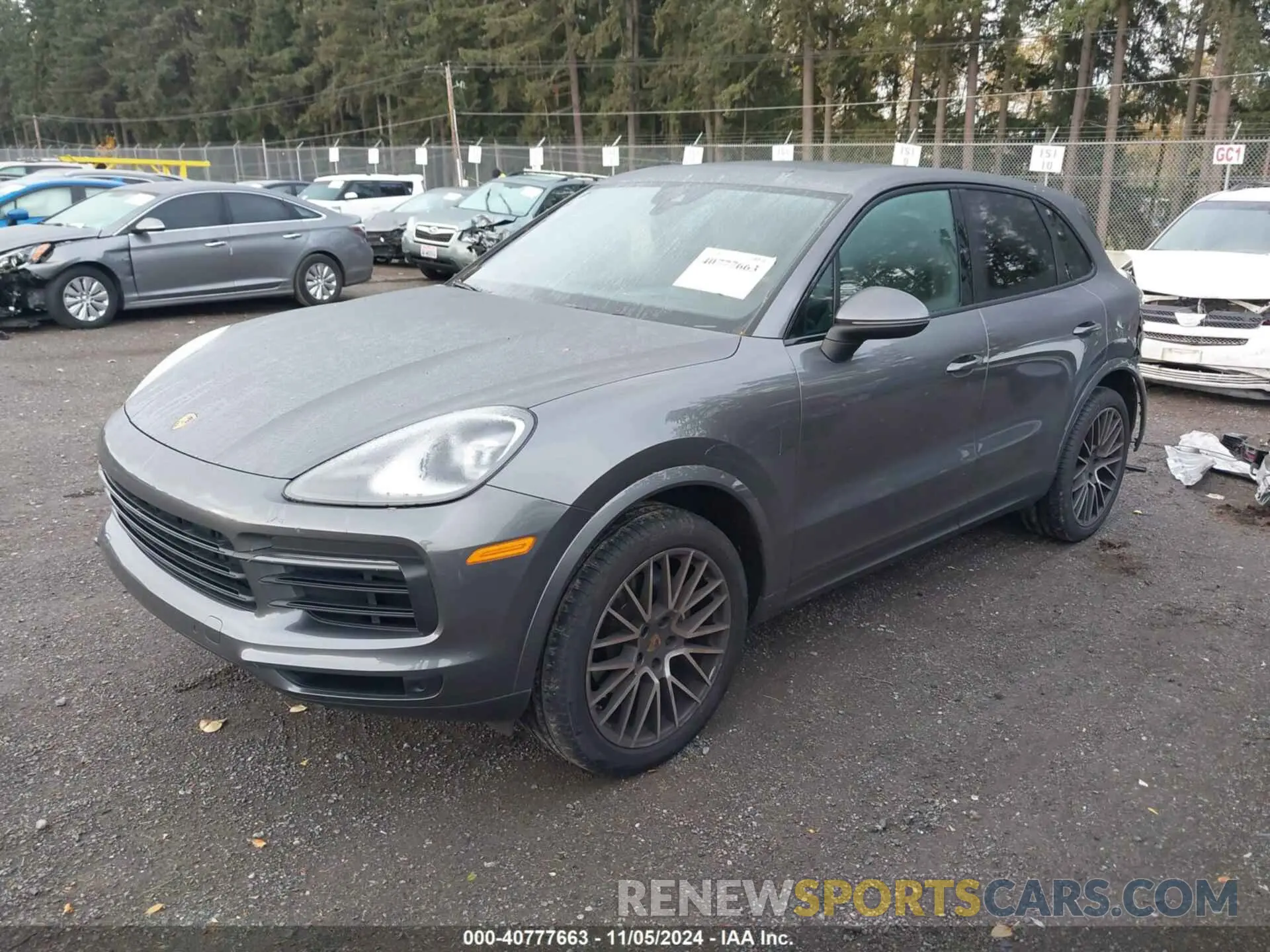 2 Photograph of a damaged car WP1AA2AYXKDA17335 PORSCHE CAYENNE 2019