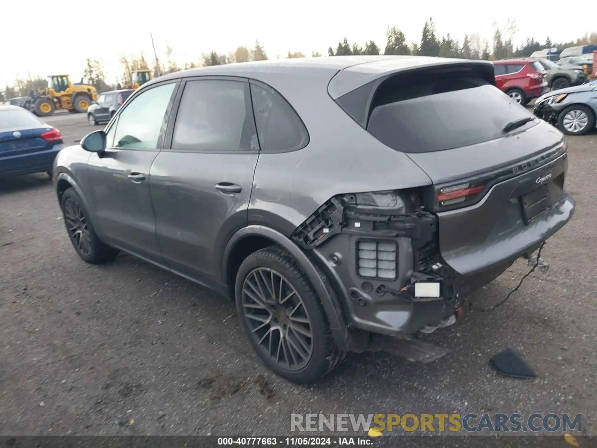 3 Photograph of a damaged car WP1AA2AYXKDA17335 PORSCHE CAYENNE 2019