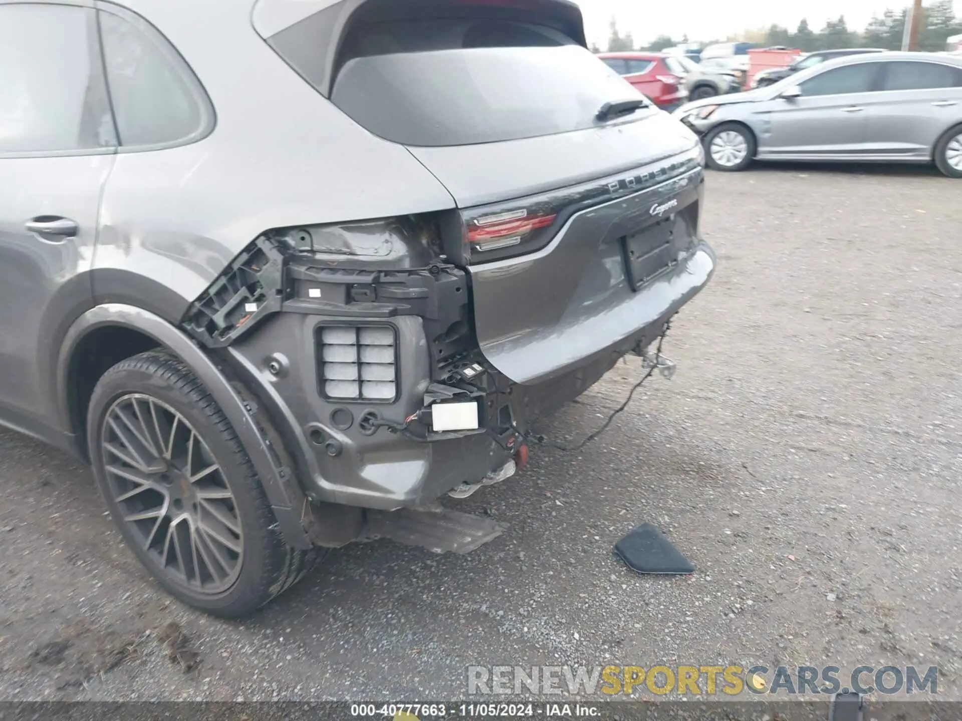 6 Photograph of a damaged car WP1AA2AYXKDA17335 PORSCHE CAYENNE 2019