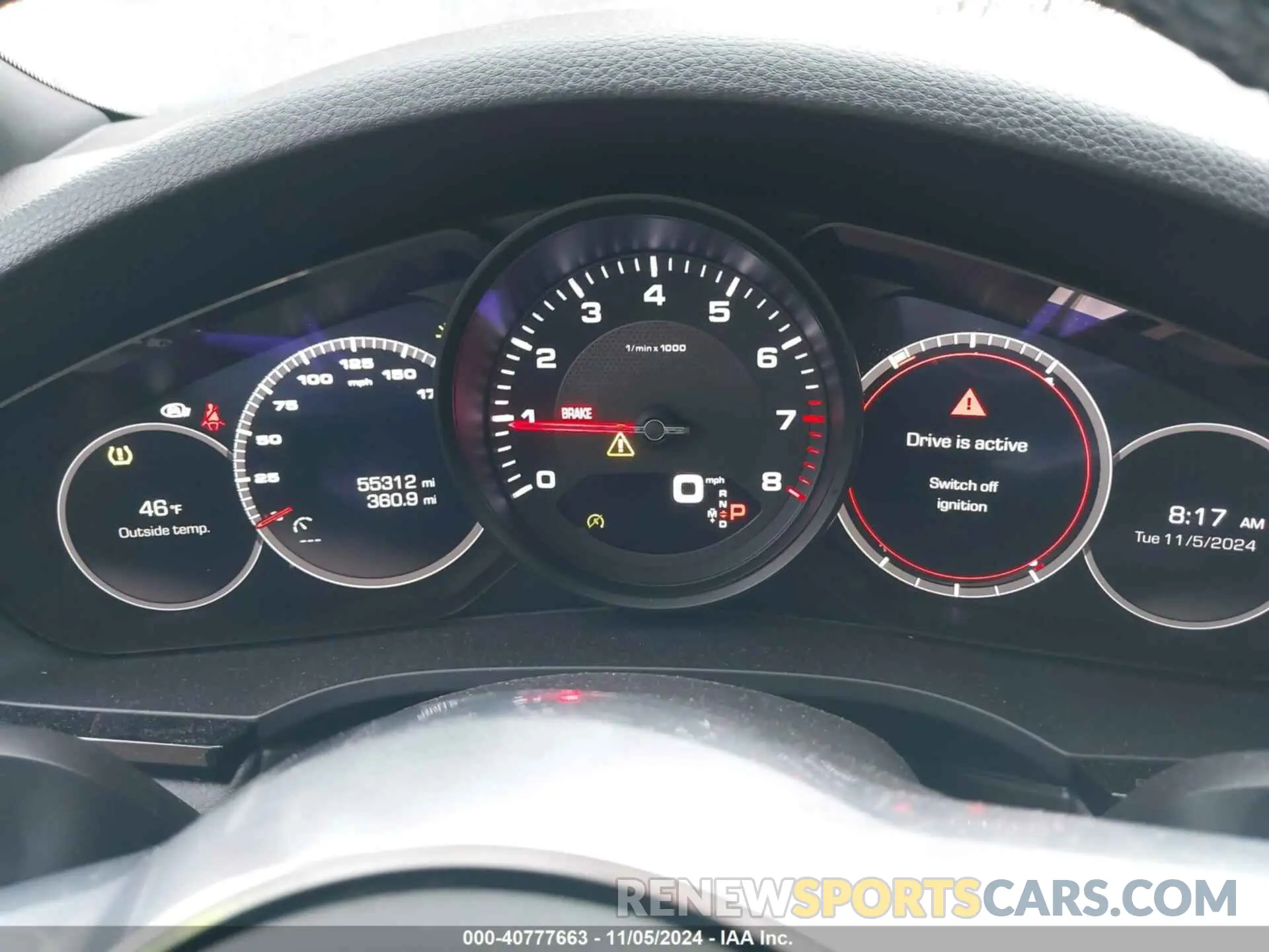 7 Photograph of a damaged car WP1AA2AYXKDA17335 PORSCHE CAYENNE 2019
