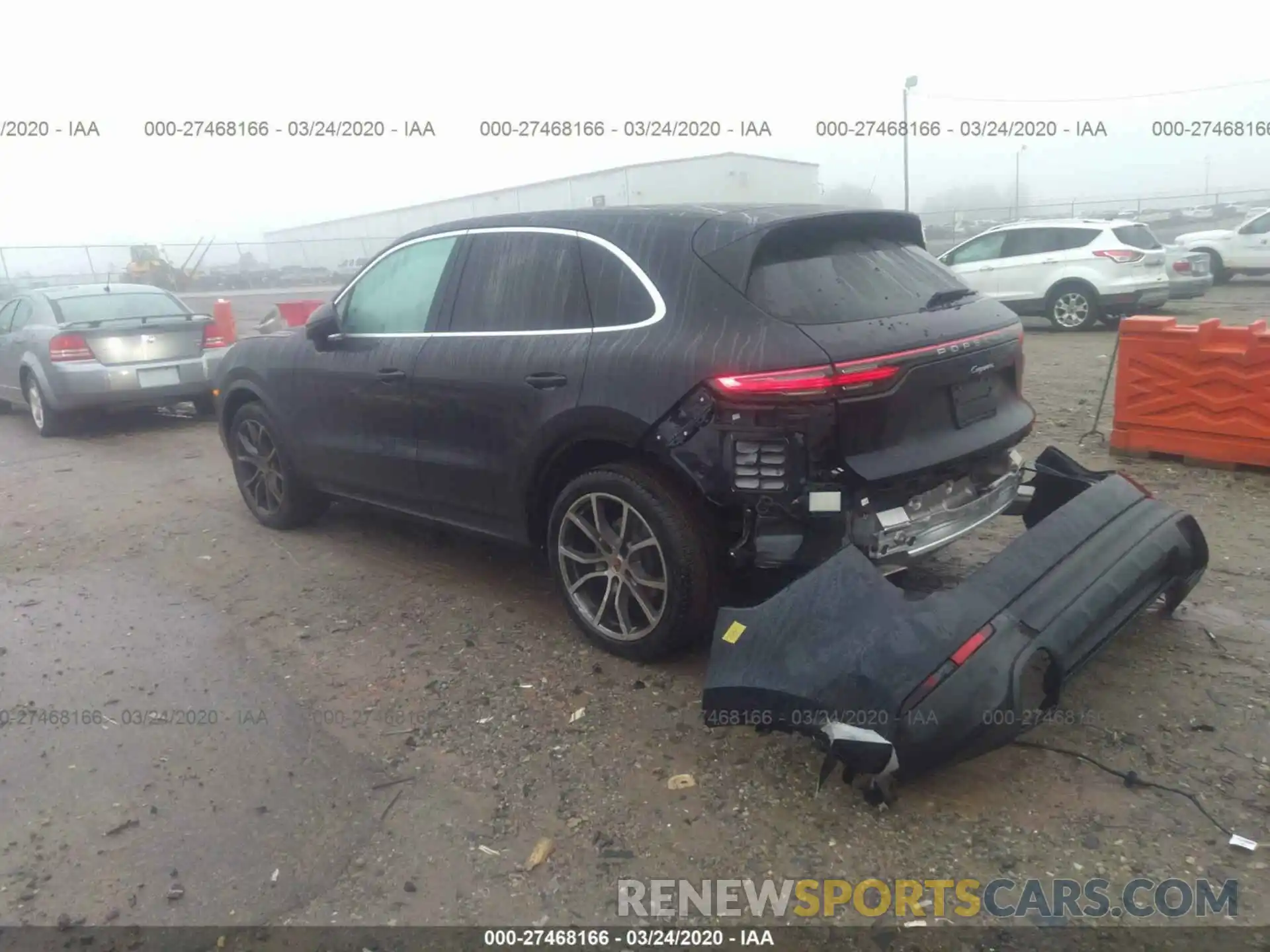 3 Photograph of a damaged car WP1AA2AYXKDA17755 PORSCHE CAYENNE 2019