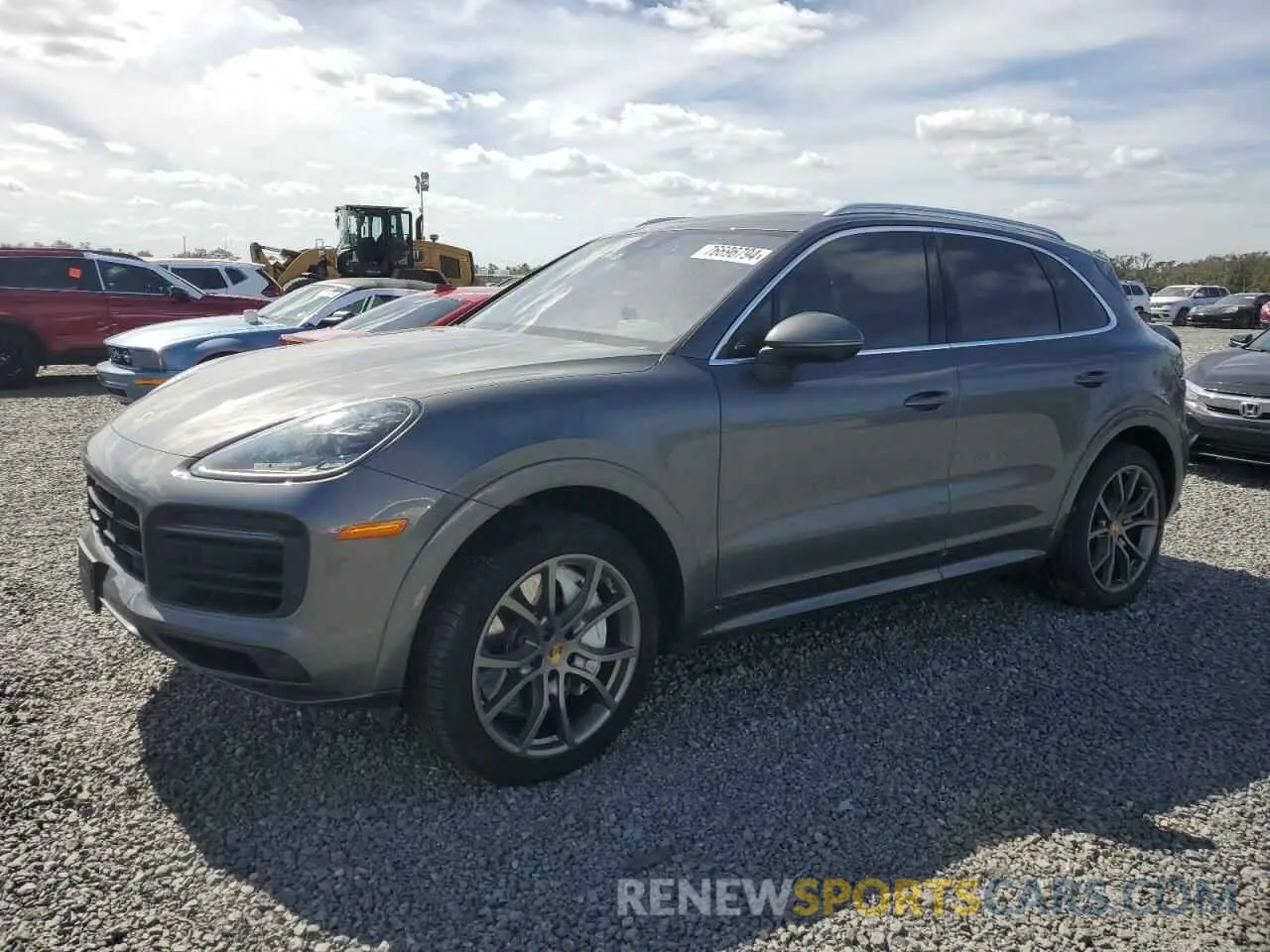 1 Photograph of a damaged car WP1AB2AY0KDA65391 PORSCHE CAYENNE 2019
