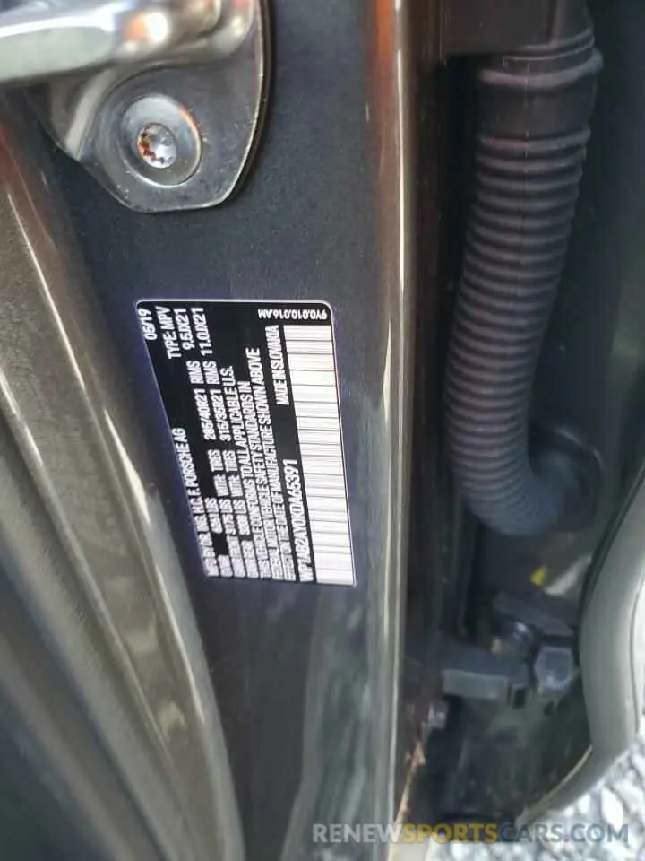 12 Photograph of a damaged car WP1AB2AY0KDA65391 PORSCHE CAYENNE 2019