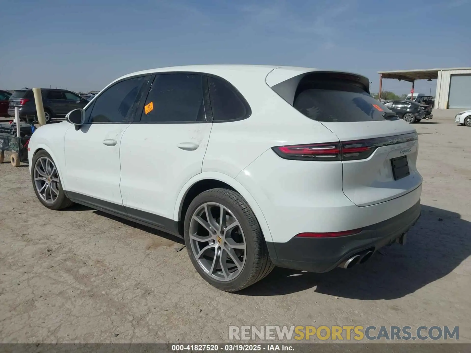 3 Photograph of a damaged car WP1AB2AY7KDA64786 PORSCHE CAYENNE 2019