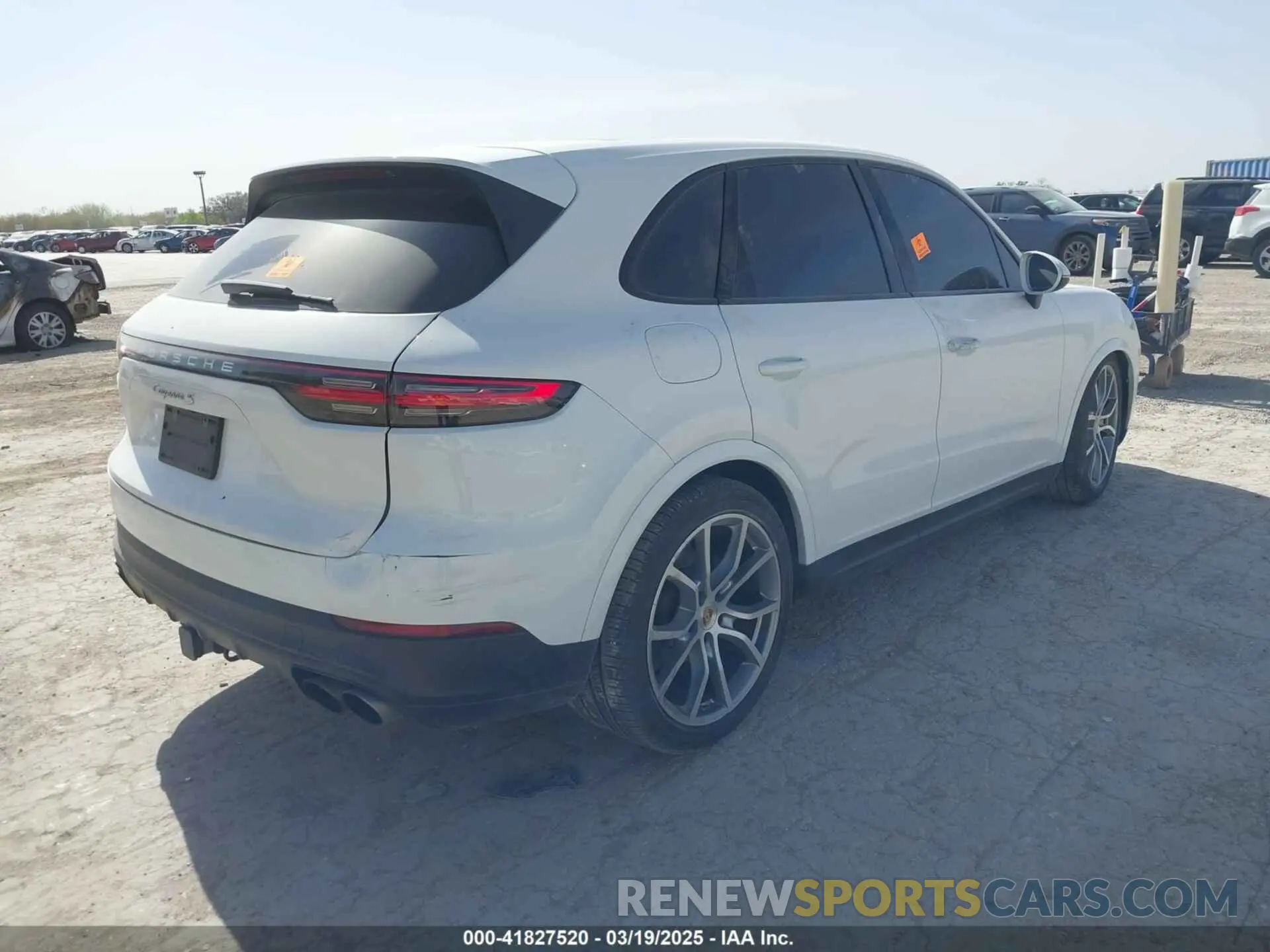 4 Photograph of a damaged car WP1AB2AY7KDA64786 PORSCHE CAYENNE 2019