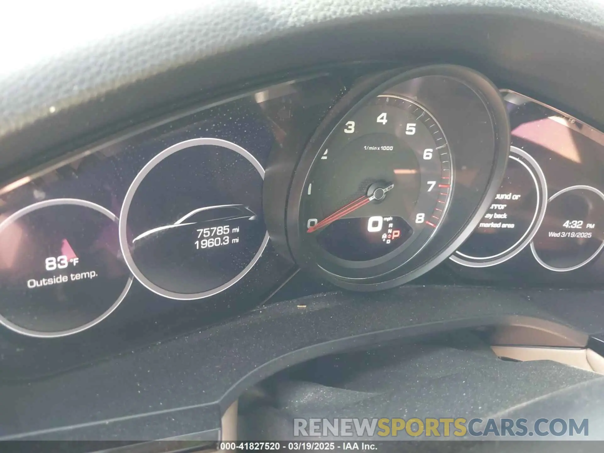 7 Photograph of a damaged car WP1AB2AY7KDA64786 PORSCHE CAYENNE 2019