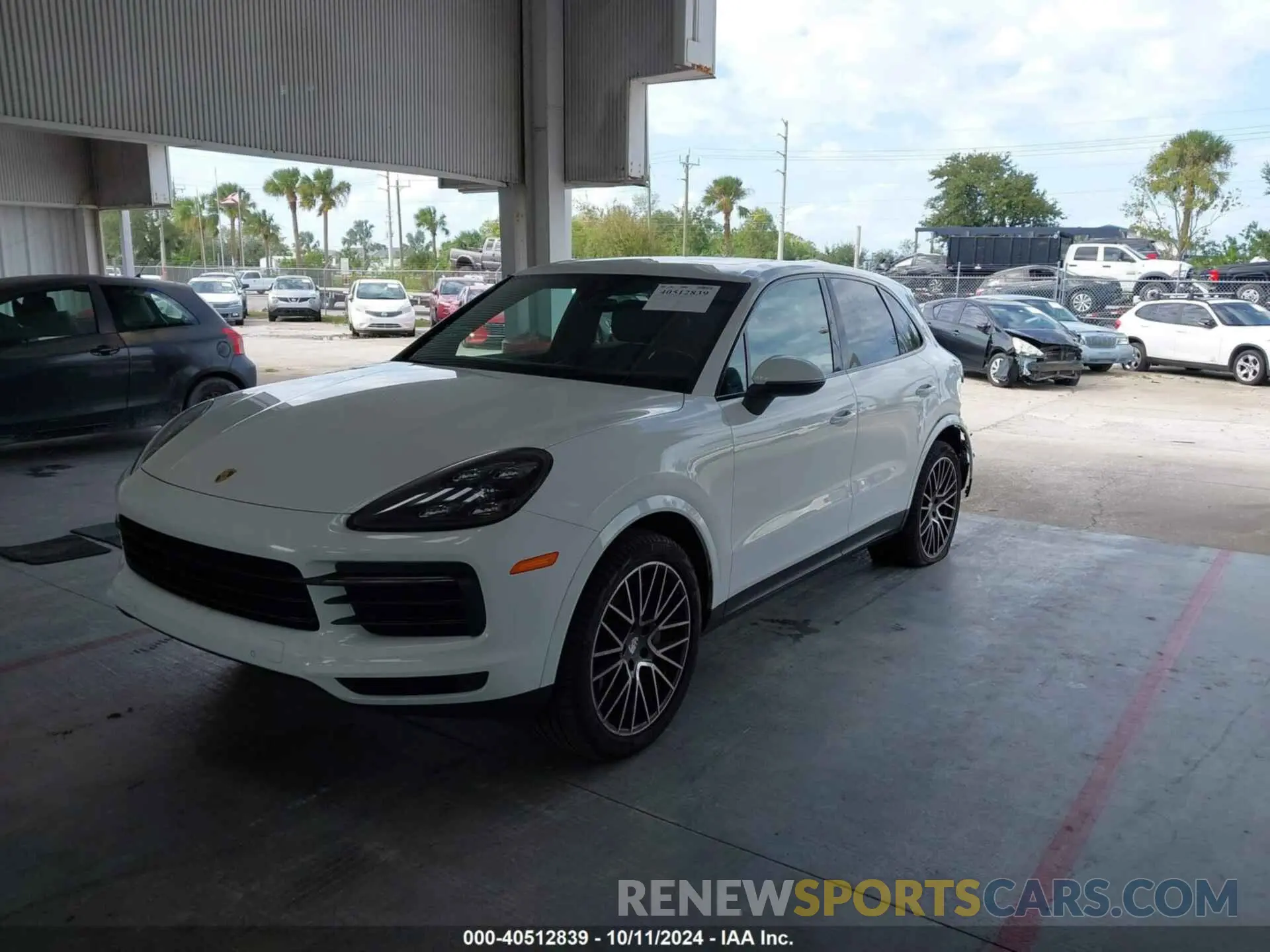 2 Photograph of a damaged car WP1AB2AY8KDA63985 PORSCHE CAYENNE 2019