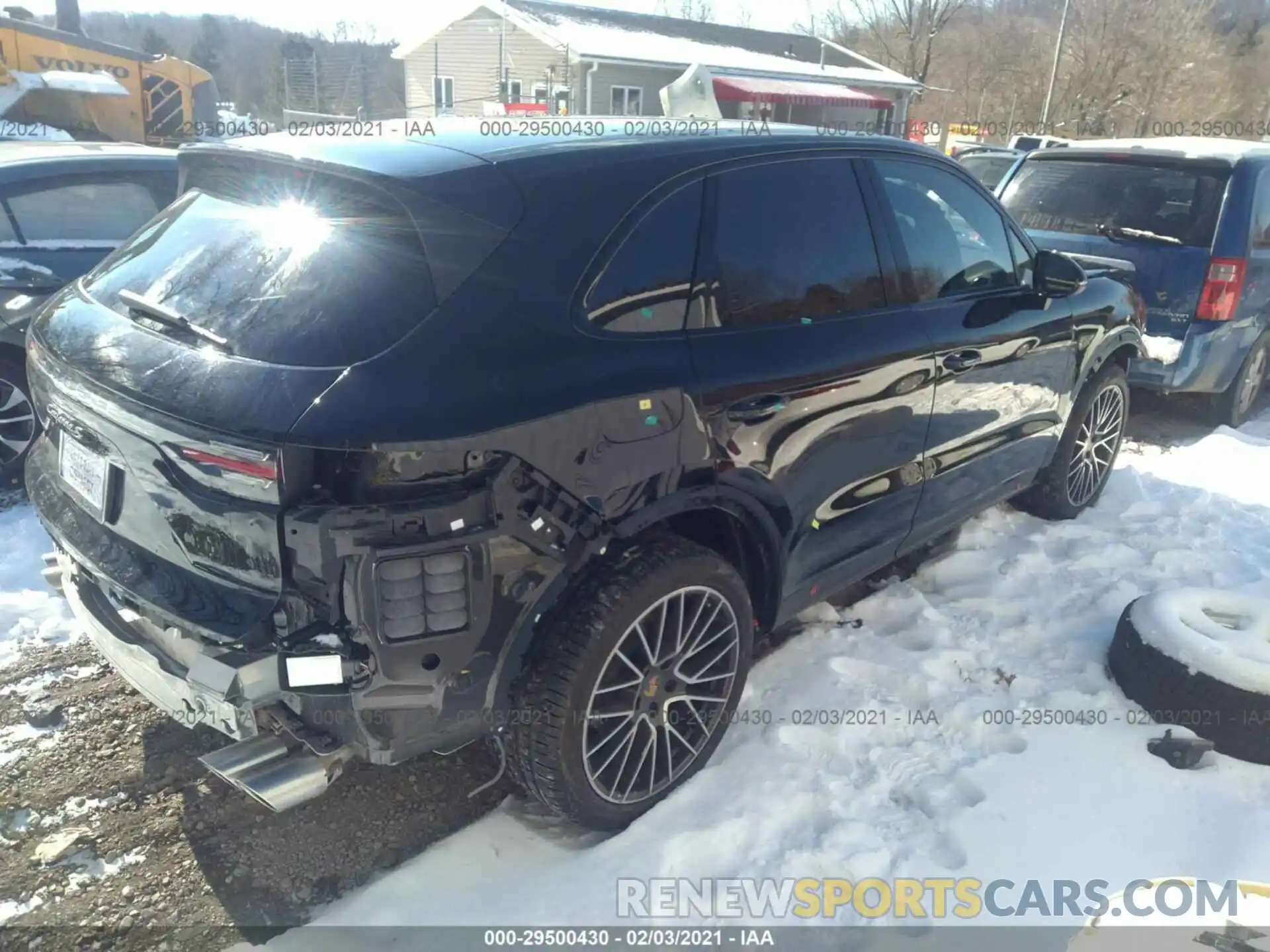 4 Photograph of a damaged car WP1AB2AY9KDA62957 PORSCHE CAYENNE 2019