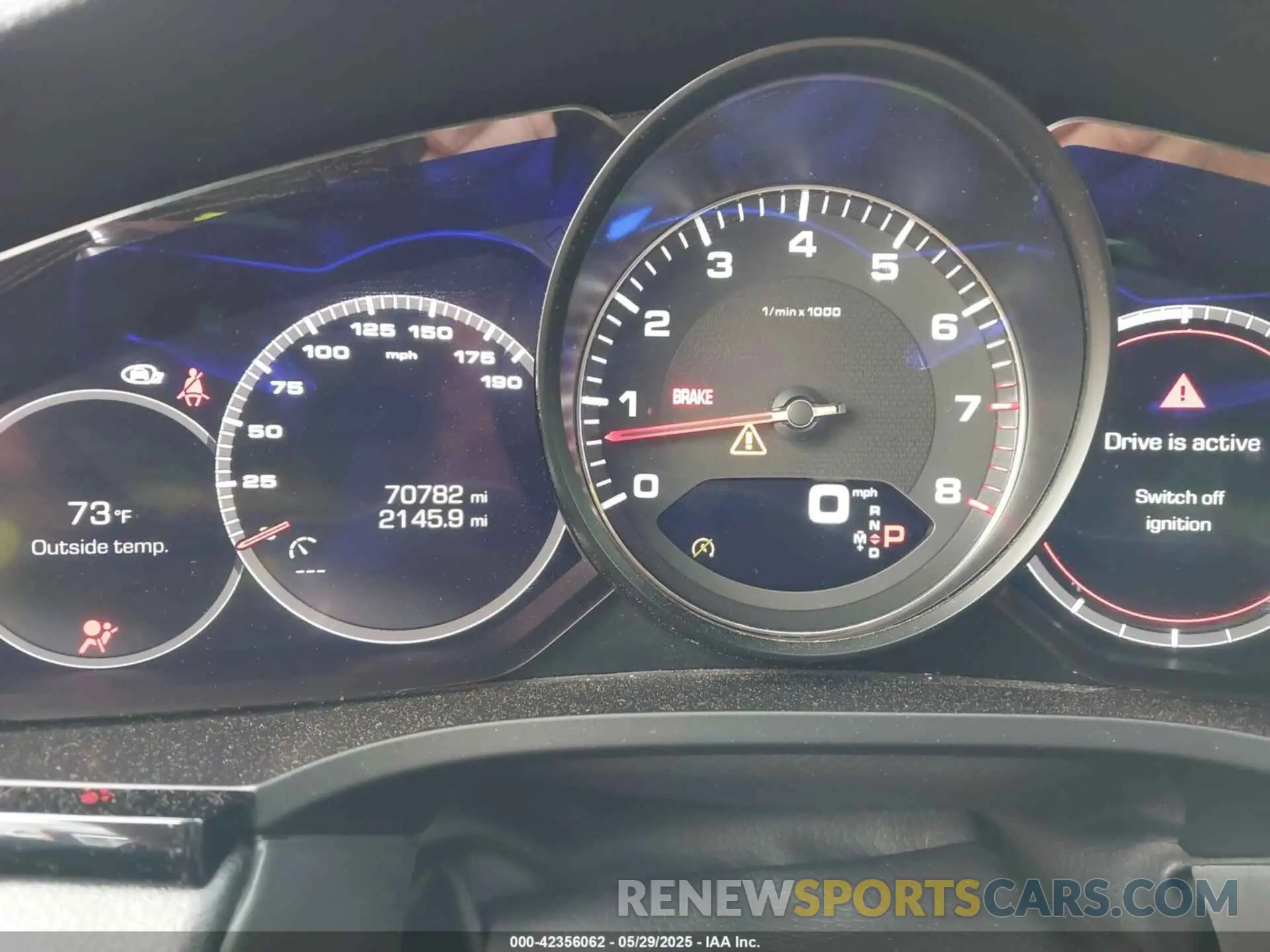 7 Photograph of a damaged car WP1AB2AYXKDA61171 PORSCHE CAYENNE 2019