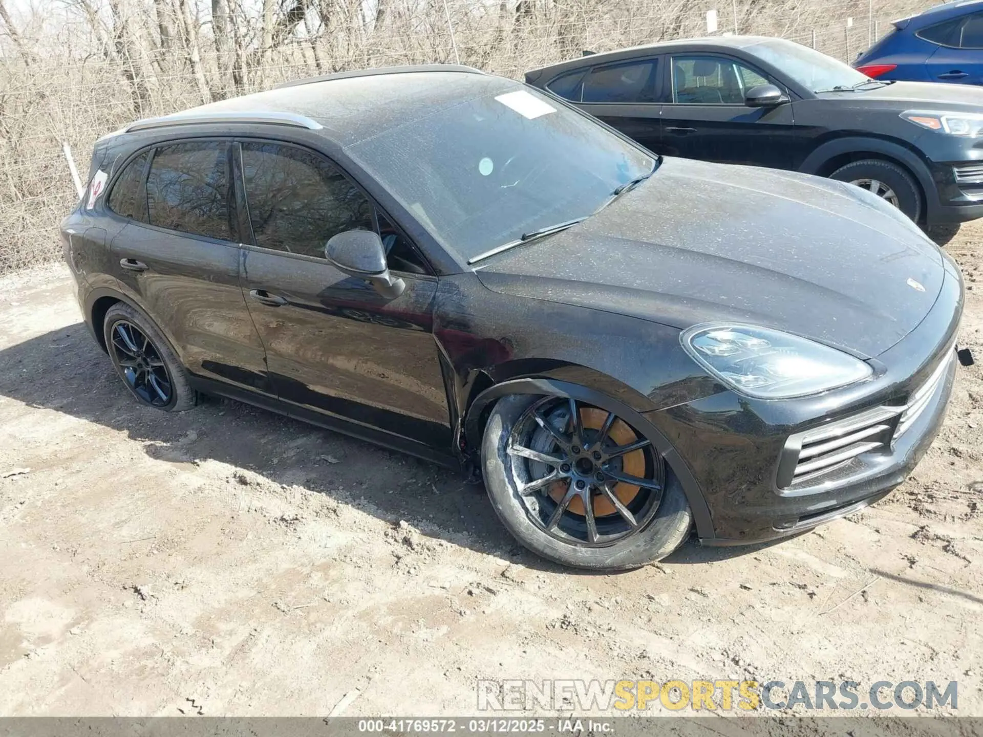 1 Photograph of a damaged car WP1AB2AYXKDA61574 PORSCHE CAYENNE 2019