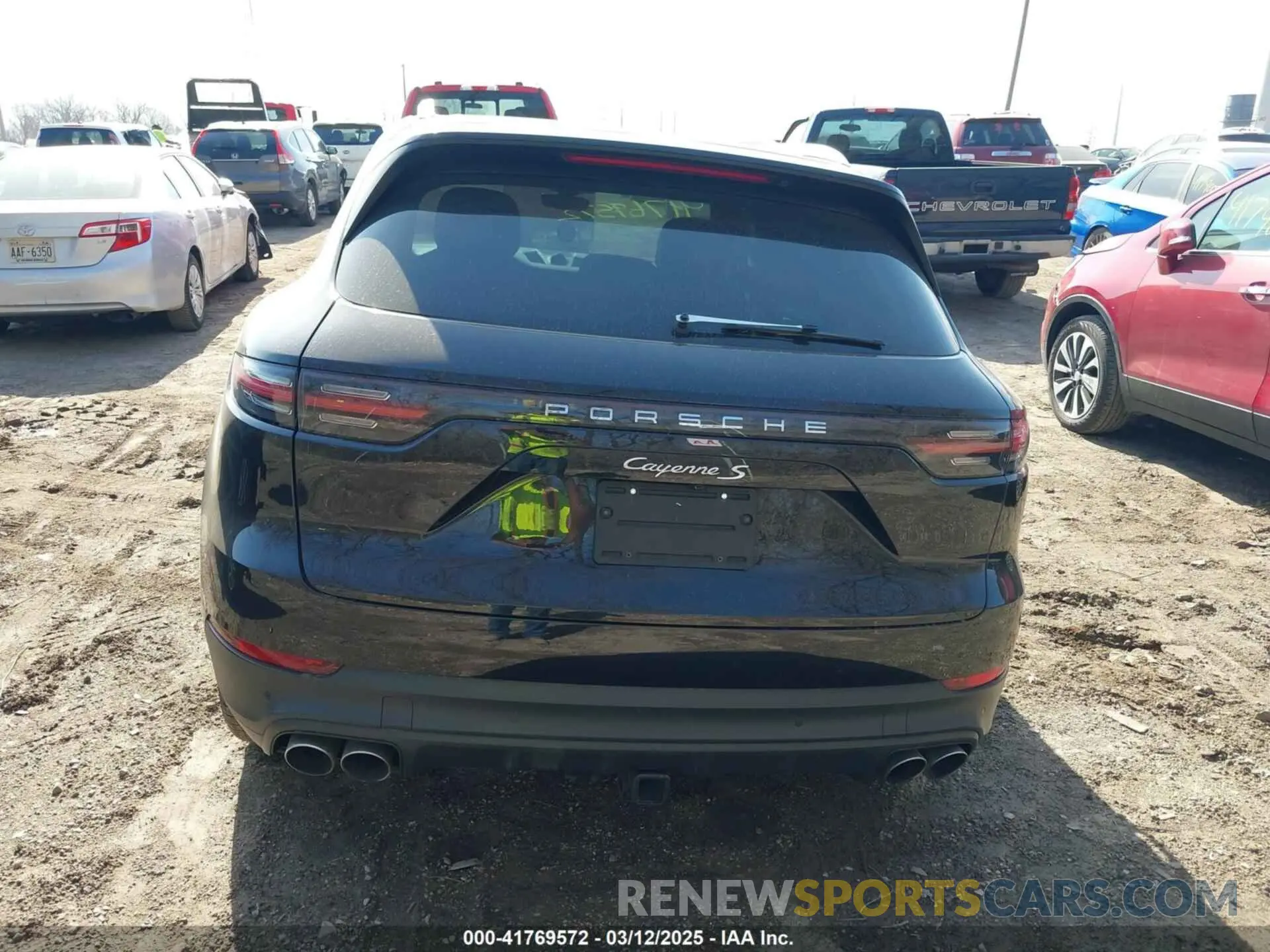 16 Photograph of a damaged car WP1AB2AYXKDA61574 PORSCHE CAYENNE 2019
