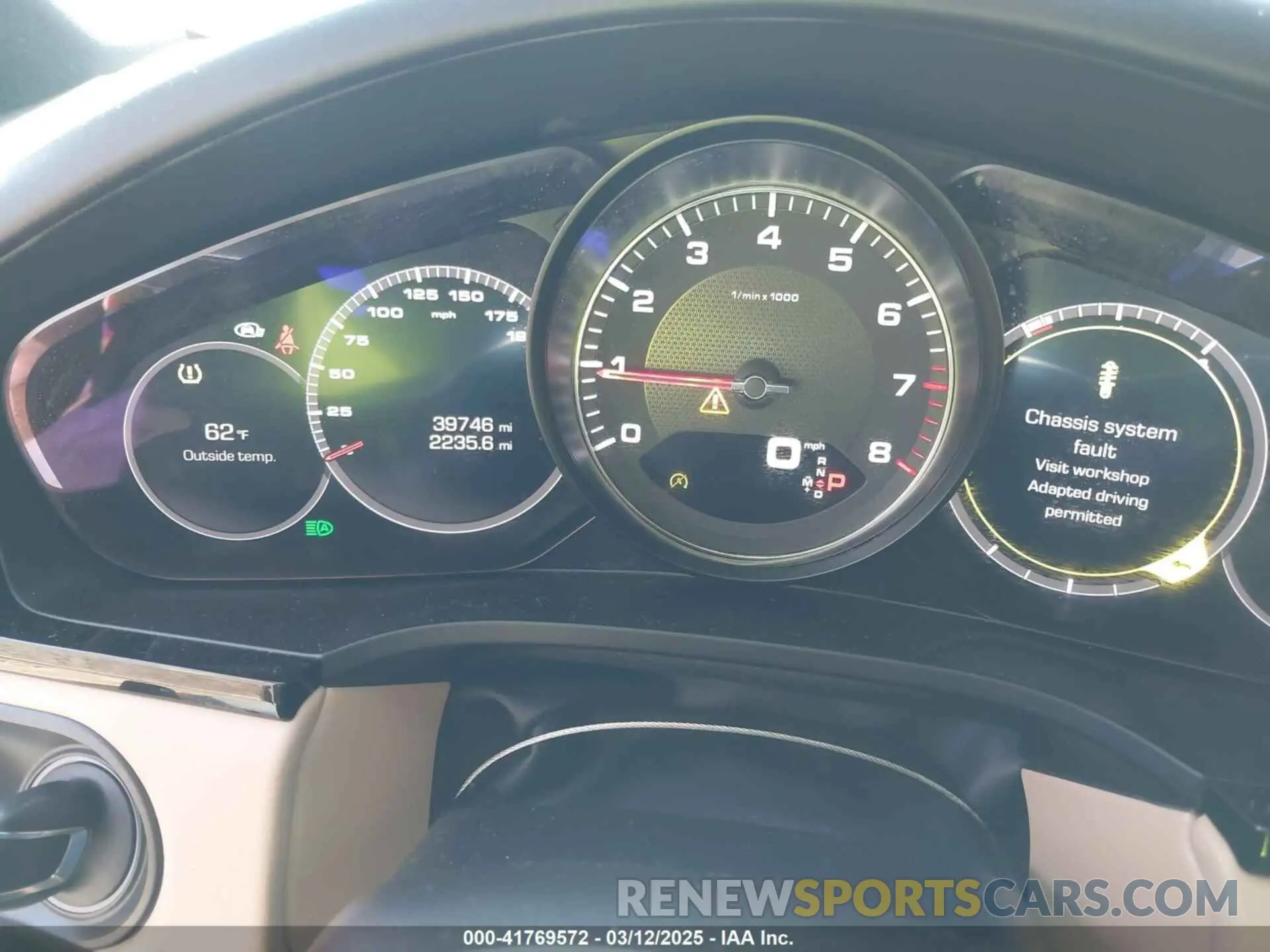 7 Photograph of a damaged car WP1AB2AYXKDA61574 PORSCHE CAYENNE 2019