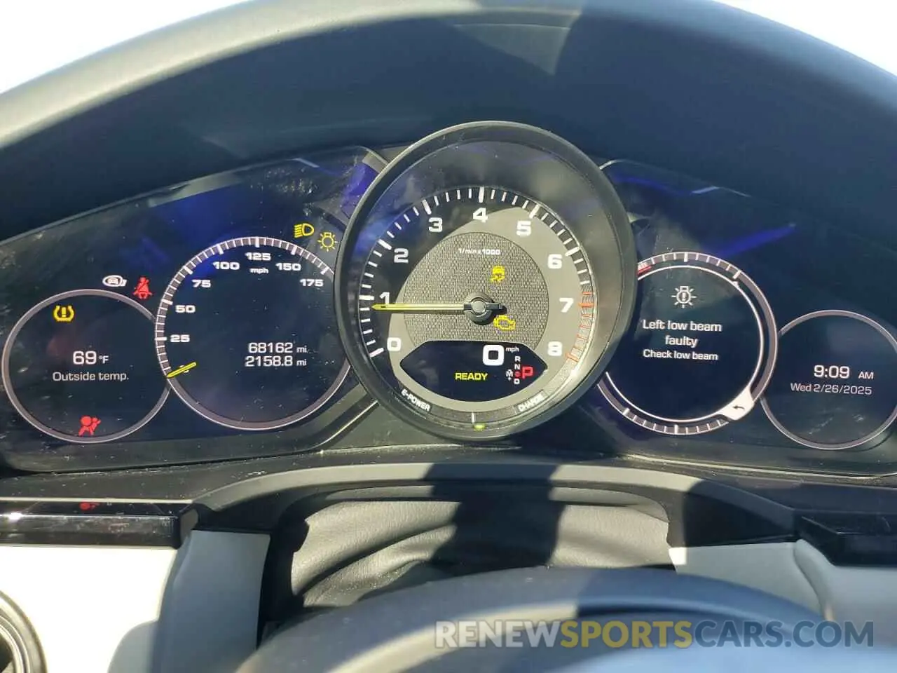 9 Photograph of a damaged car WP1AE2AY0KDA50140 PORSCHE CAYENNE 2019