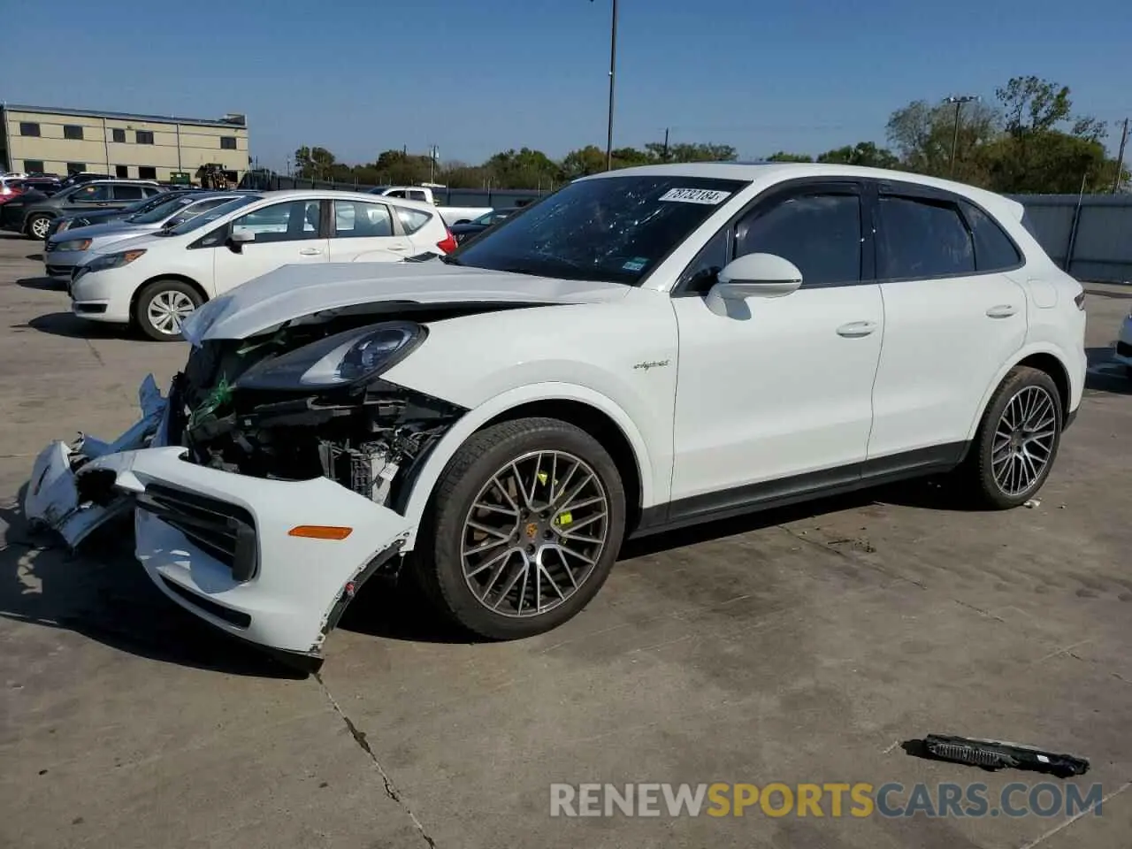 1 Photograph of a damaged car WP1AE2AY5KDA50280 PORSCHE CAYENNE 2019