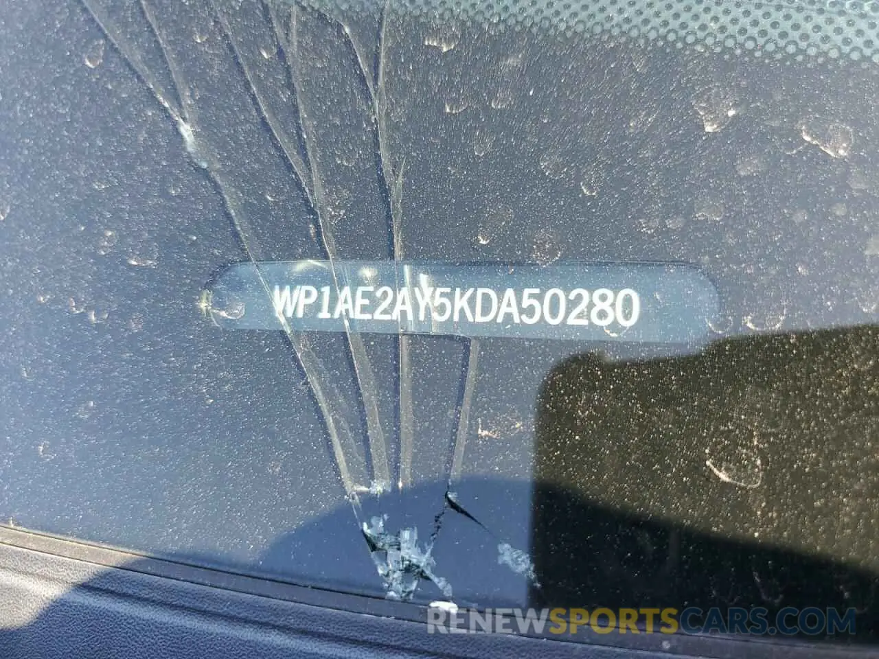 13 Photograph of a damaged car WP1AE2AY5KDA50280 PORSCHE CAYENNE 2019